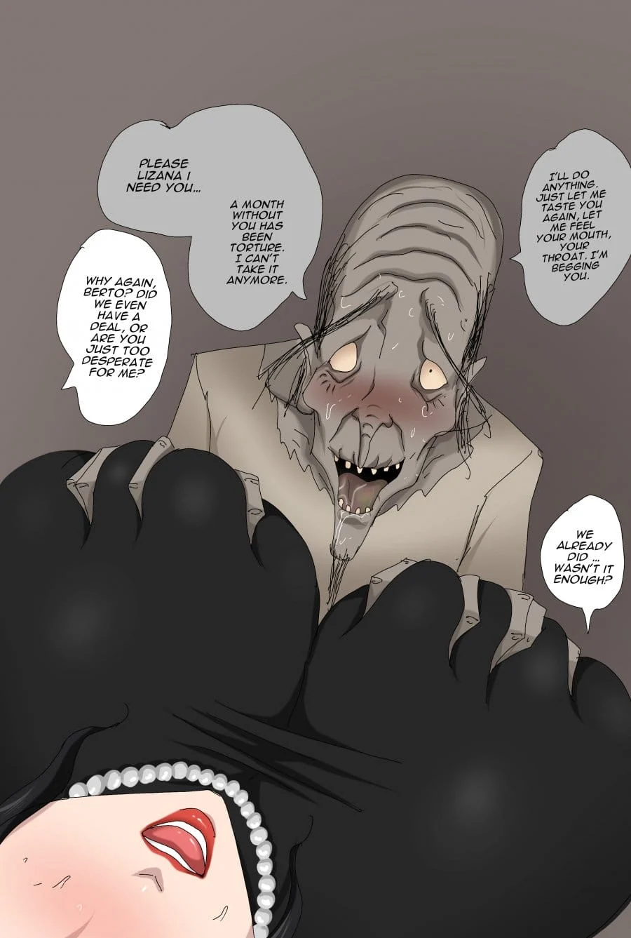 Sinful Lust [ZettoNSFW] 7.2 - Lizana And The Homeless - Chapter 2 - Page 13