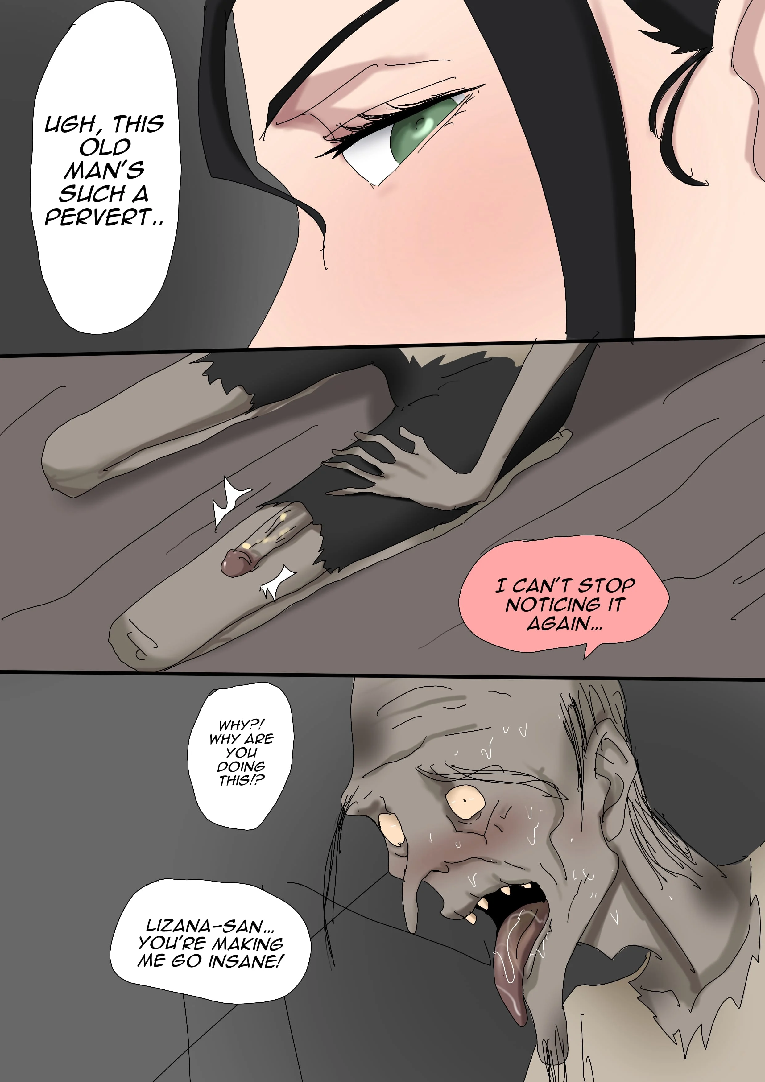 Sinful Lust [ZettoNSFW] 7.3 - Lizana And The Homeless - Chapter 3 - Page 16