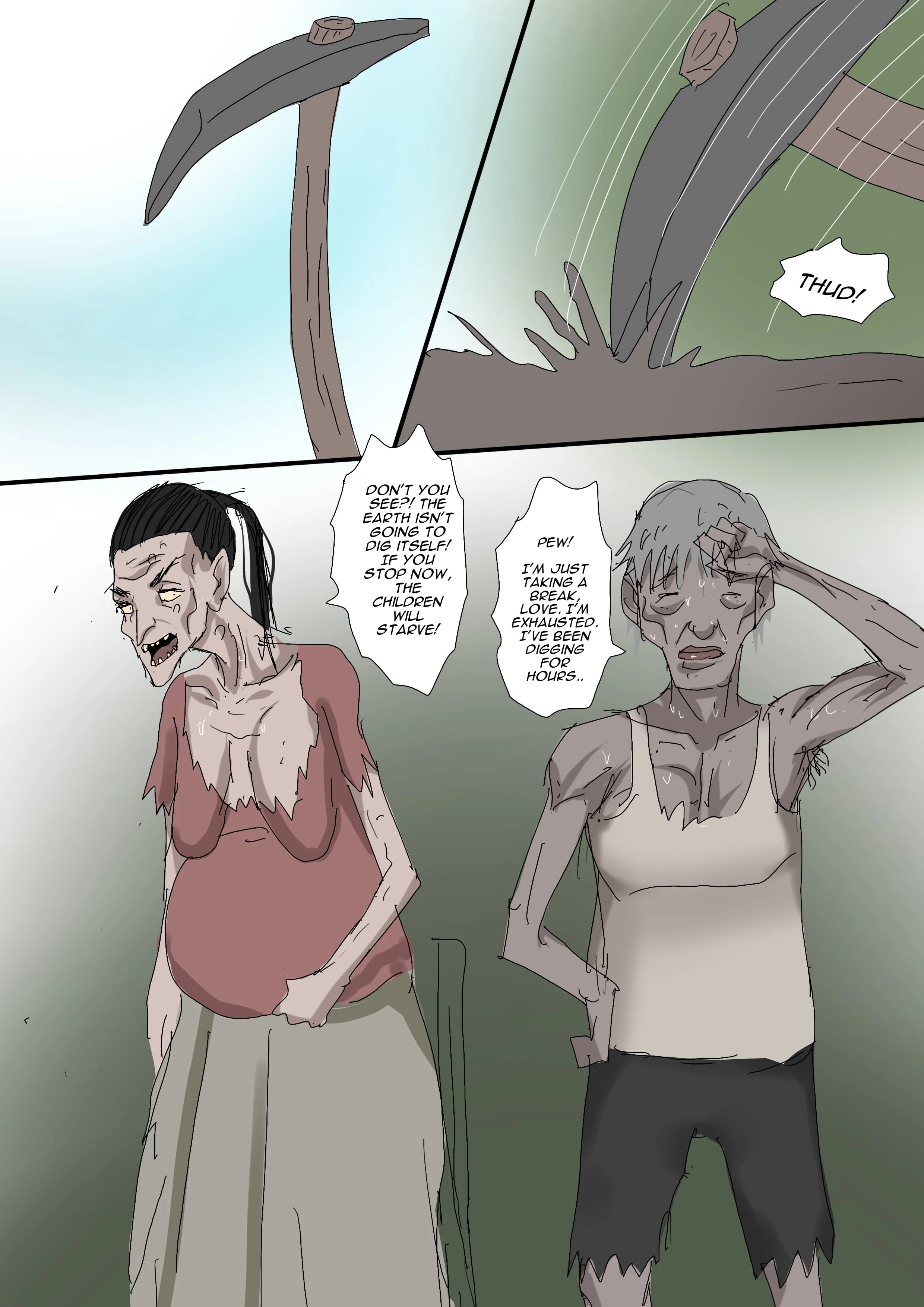 Sinful Lust [ZettoNSFW] 7.3 - Lizana And The Homeless - Chapter 3 - Page 6