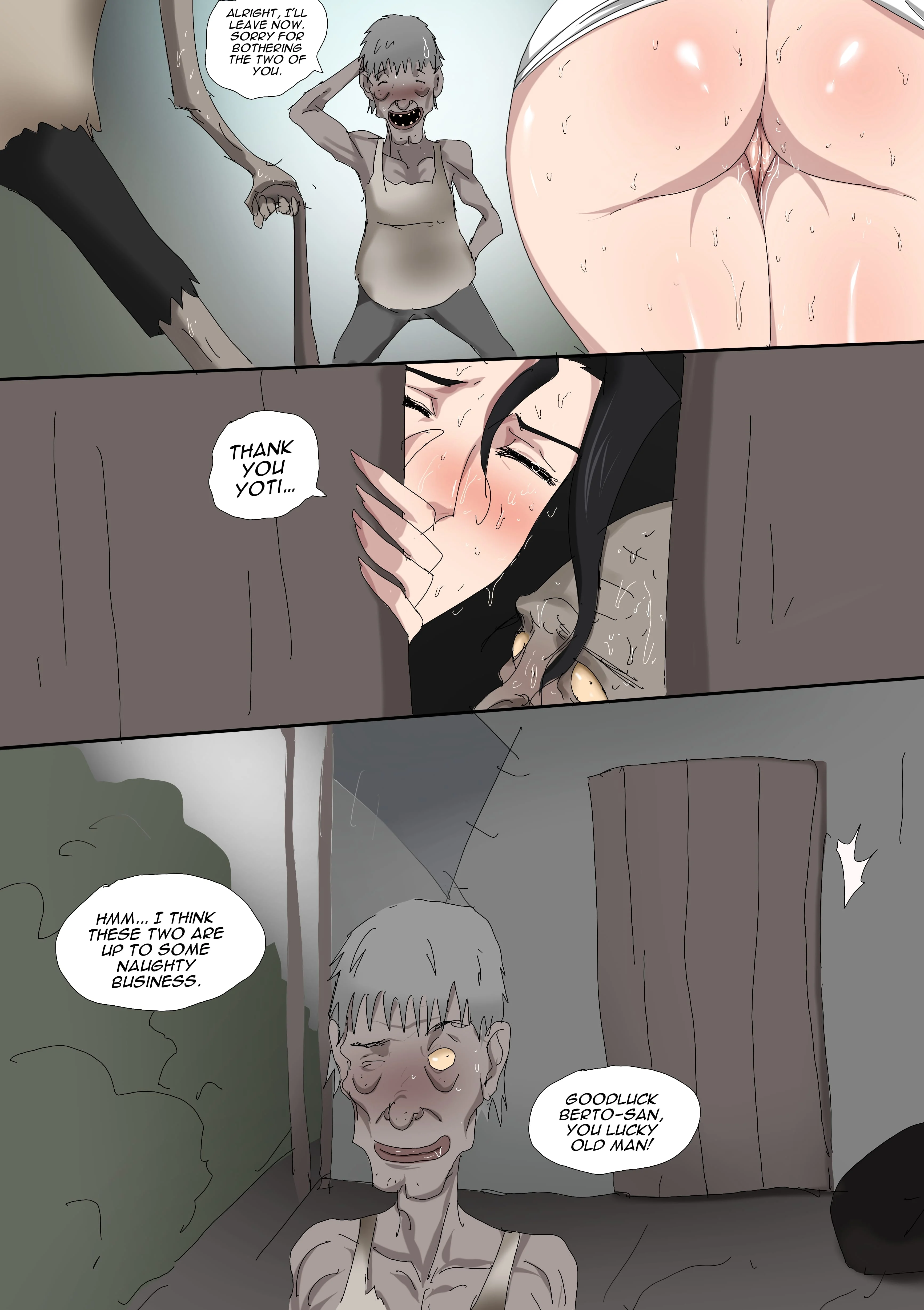 Sinful Lust [ZettoNSFW] 7.3 - Lizana And The Homeless - Chapter 3 - Page 73