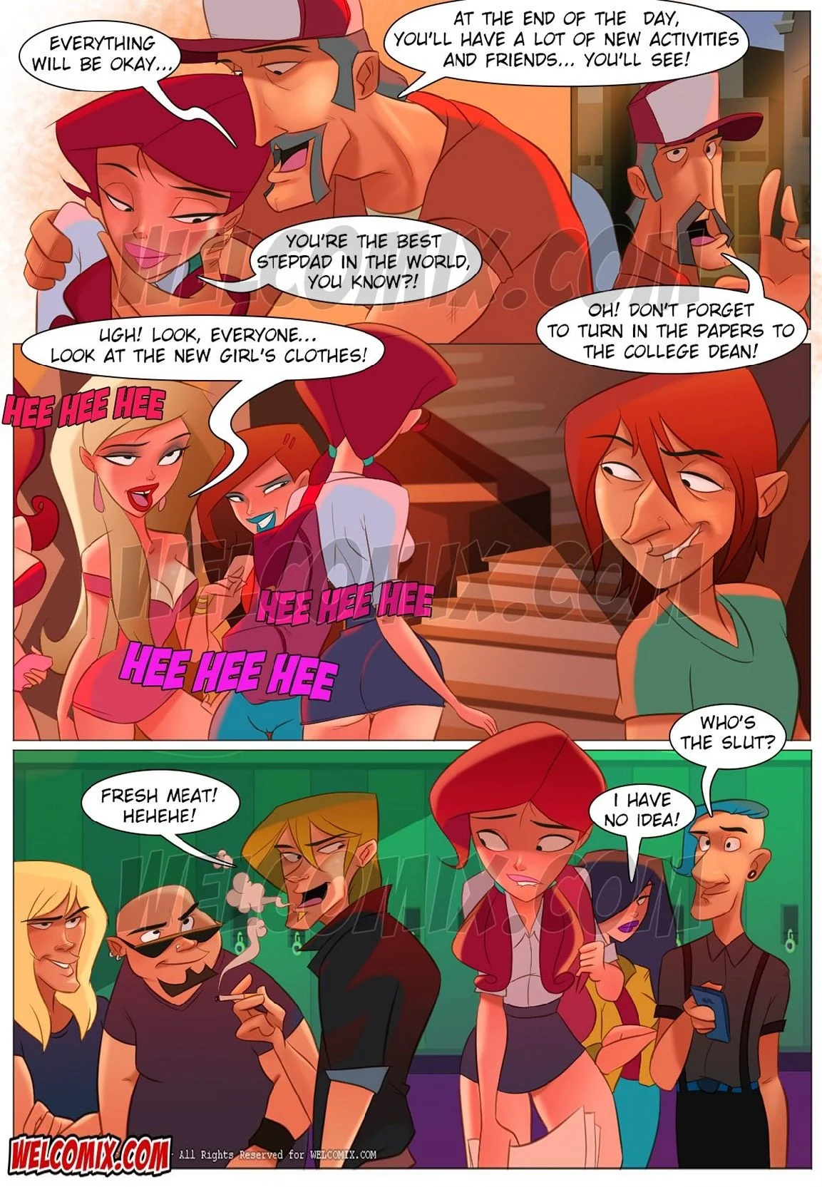 College Perverts [WC | TF] Chapter 1 - Page 3