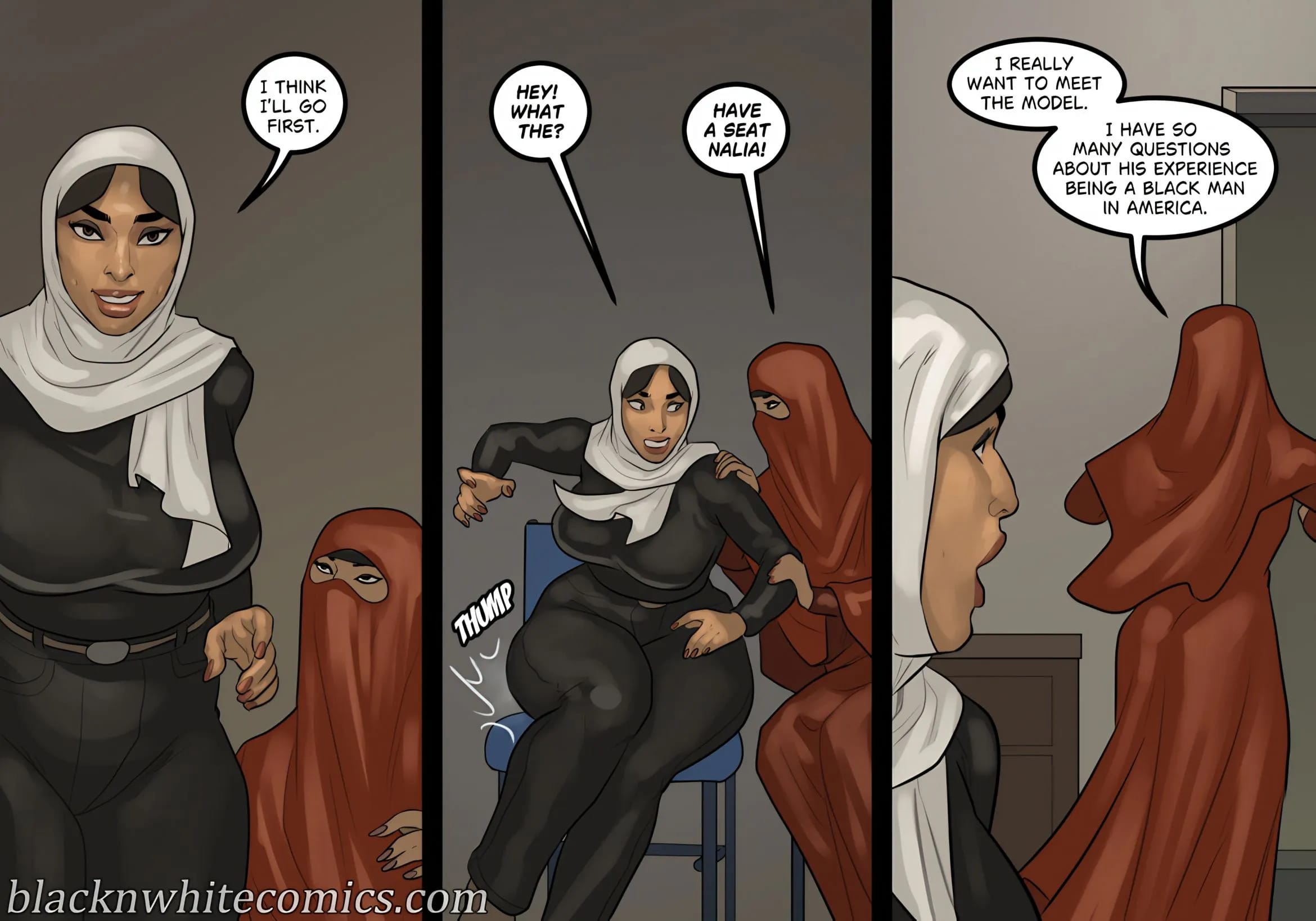 Art Class [BlackNWhiteComics] Chapter 3 - Page 12