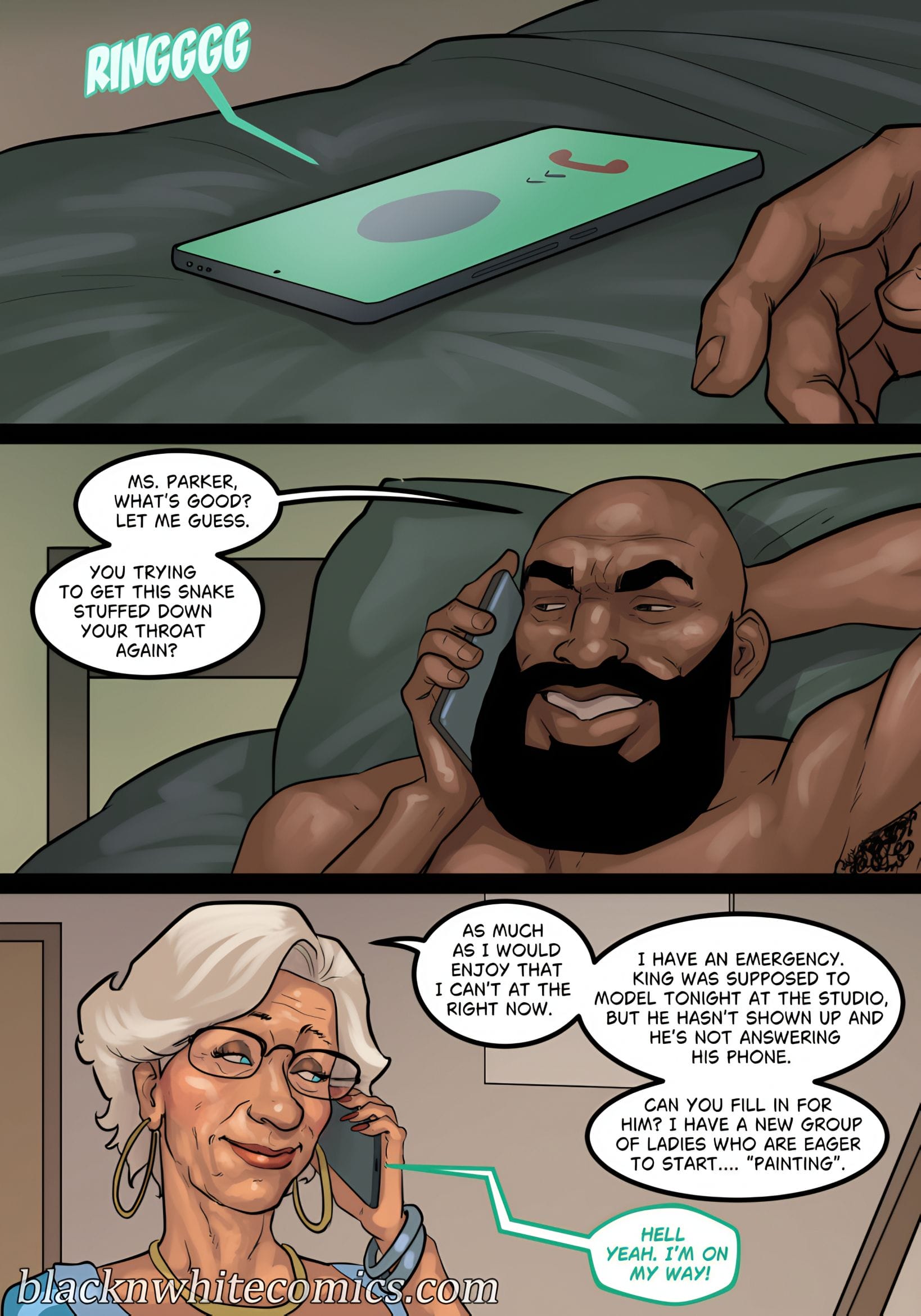 Art Class [BlackNWhiteComics] Chapter 3 - Page 3