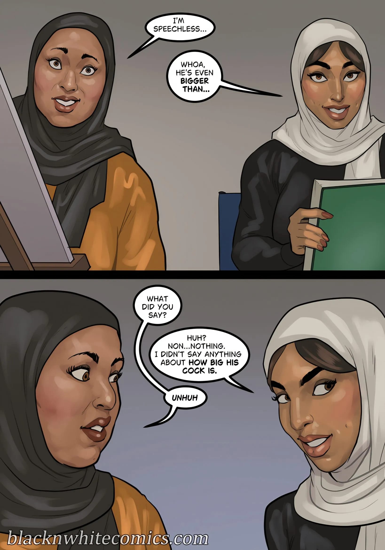 Art Class [BlackNWhiteComics] Chapter 3 - Page 8