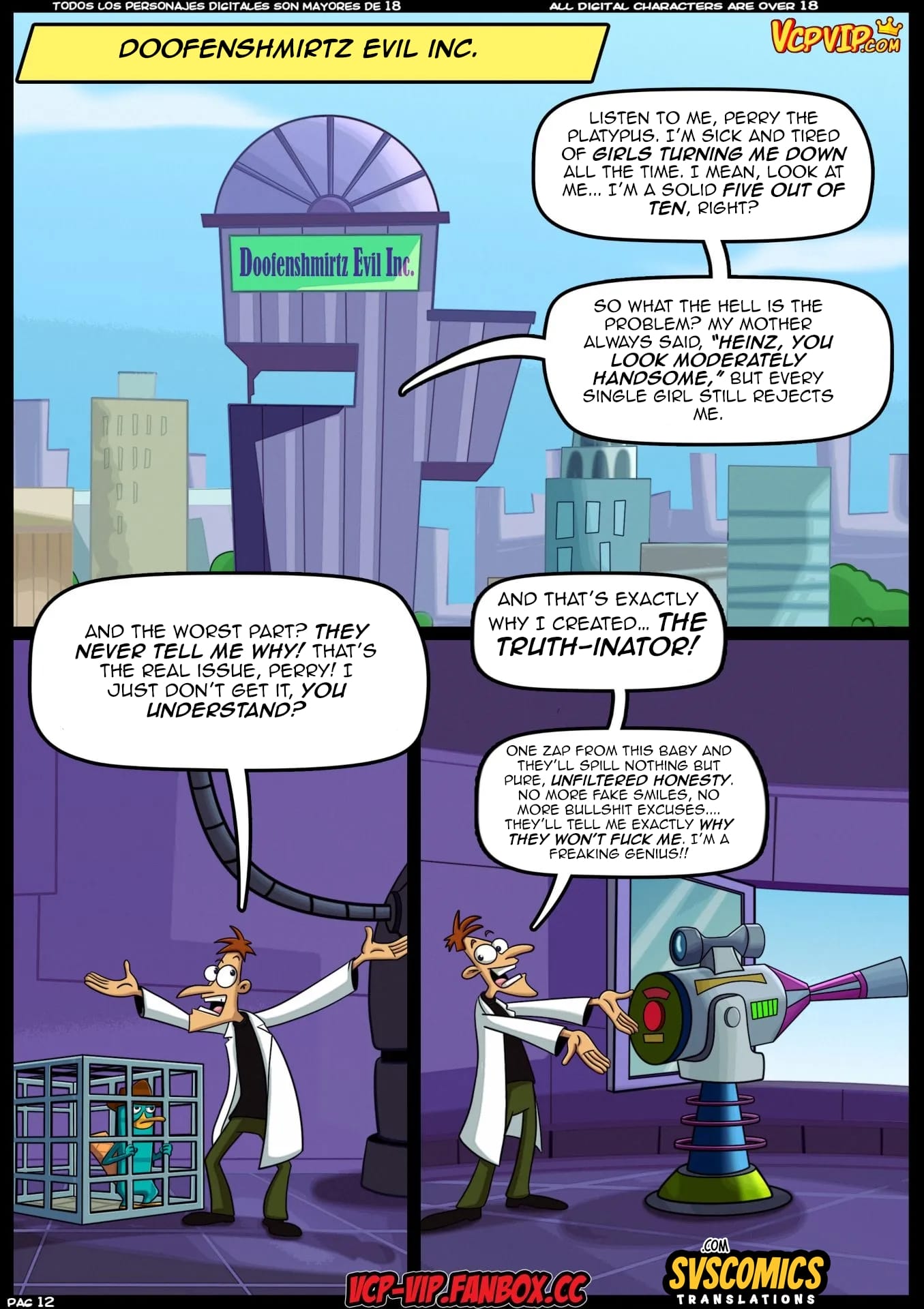 Family Secrets (Phineas and Ferb) [VCP] Chapter 1 - Page 13