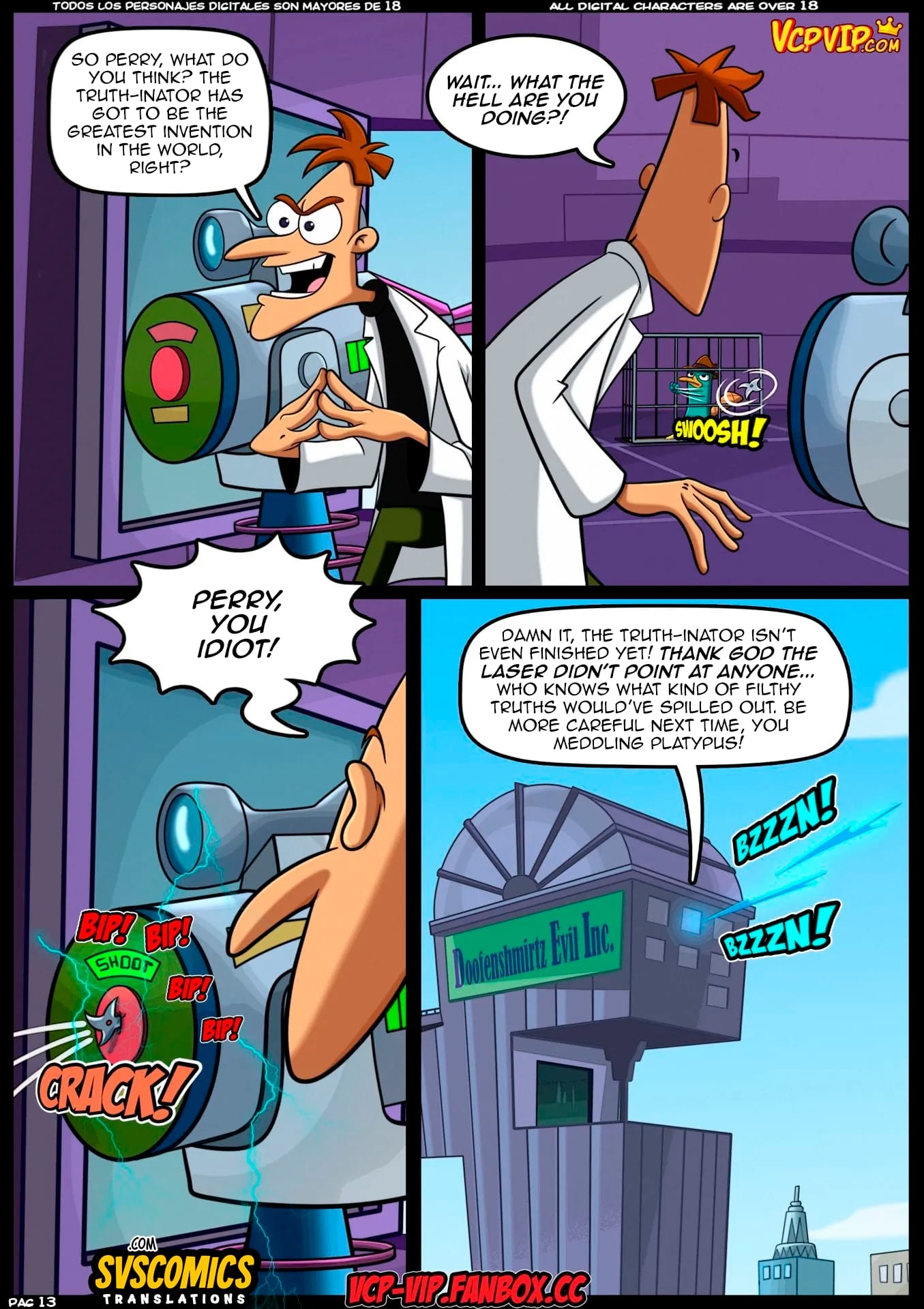 Family Secrets (Phineas and Ferb) [VCP] Chapter 1 - Page 14