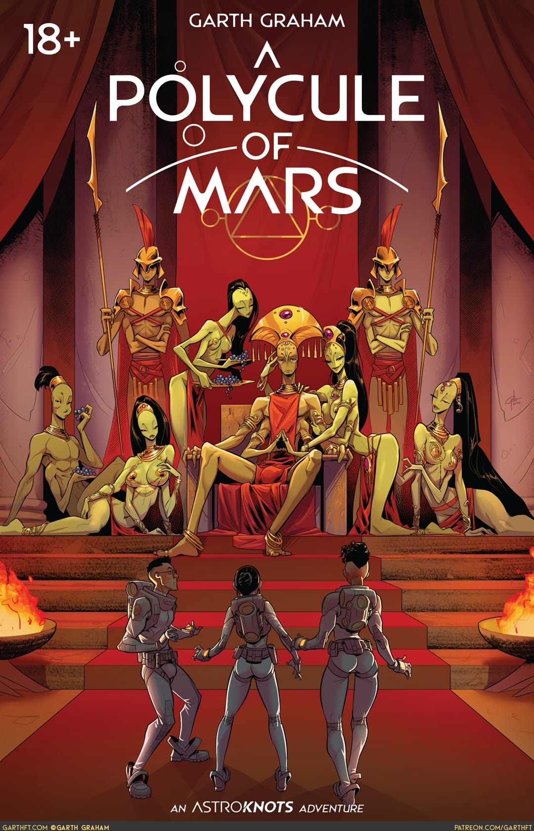 A Polycule of Mars [Garth Graham | Temporal Wolf] Chapter 1 - Page 1