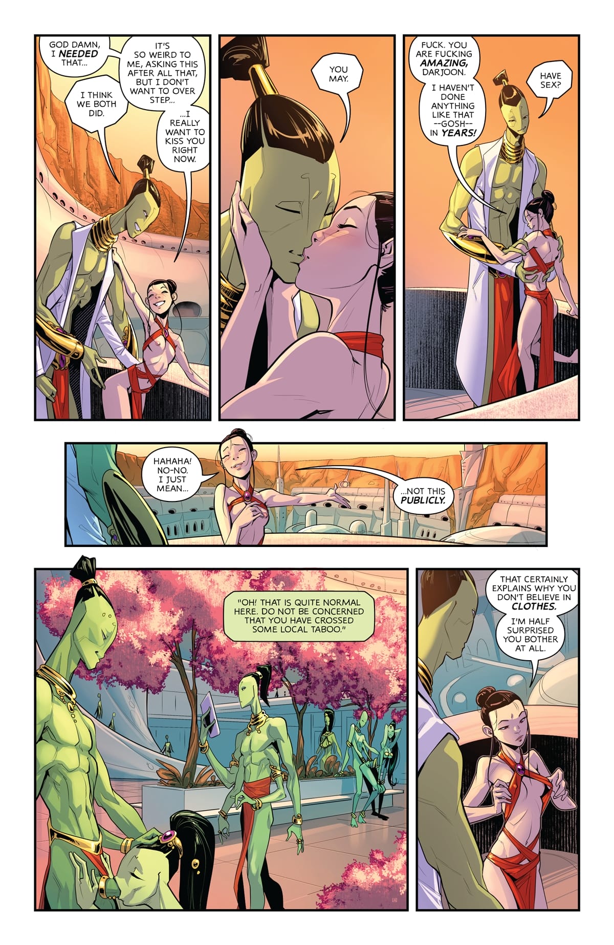 A Polycule of Mars [Garth Graham | Temporal Wolf] Chapter 1 - Page 29