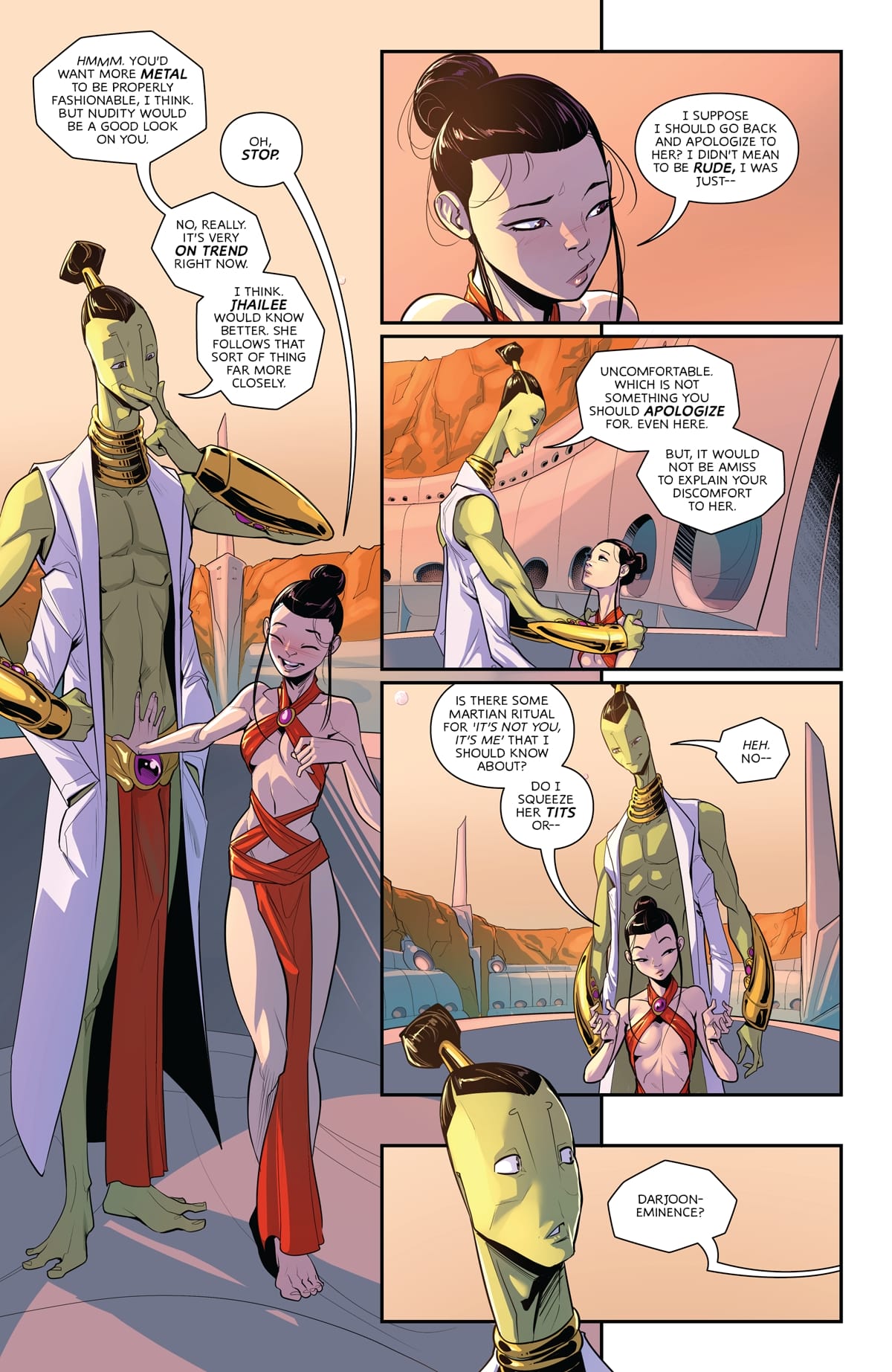 A Polycule of Mars [Garth Graham | Temporal Wolf] Chapter 1 - Page 30