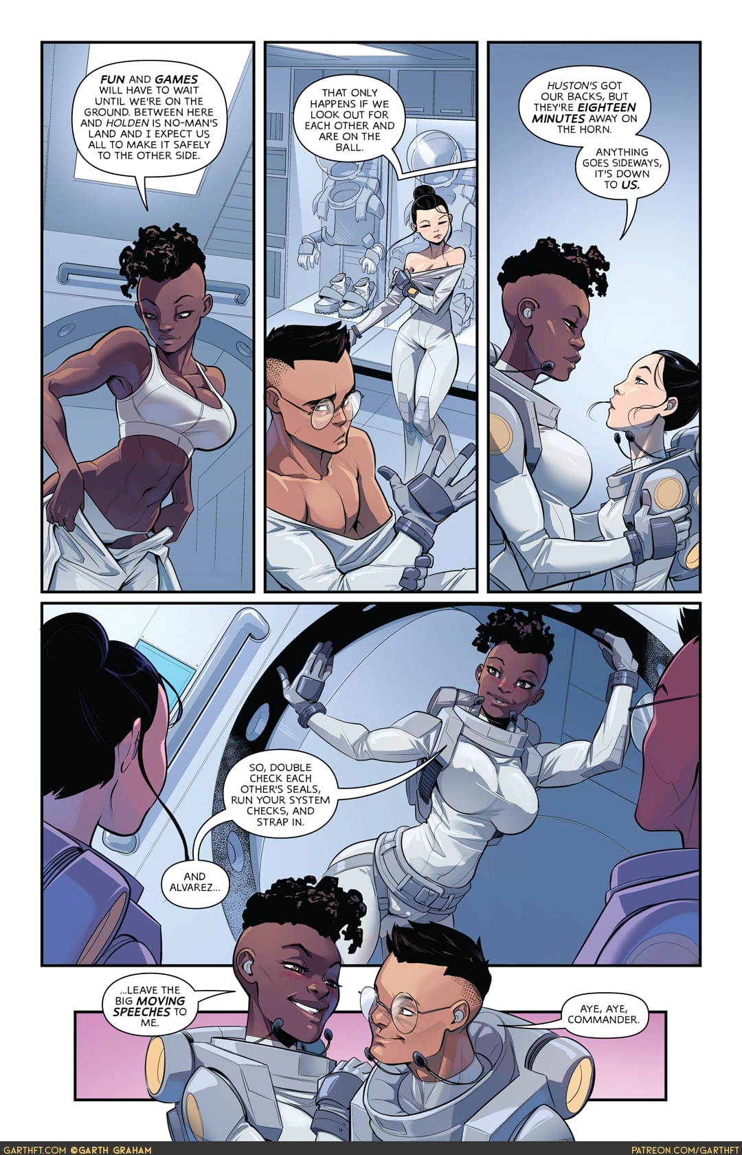A Polycule of Mars [Garth Graham | Temporal Wolf] Chapter 1 - Page 6