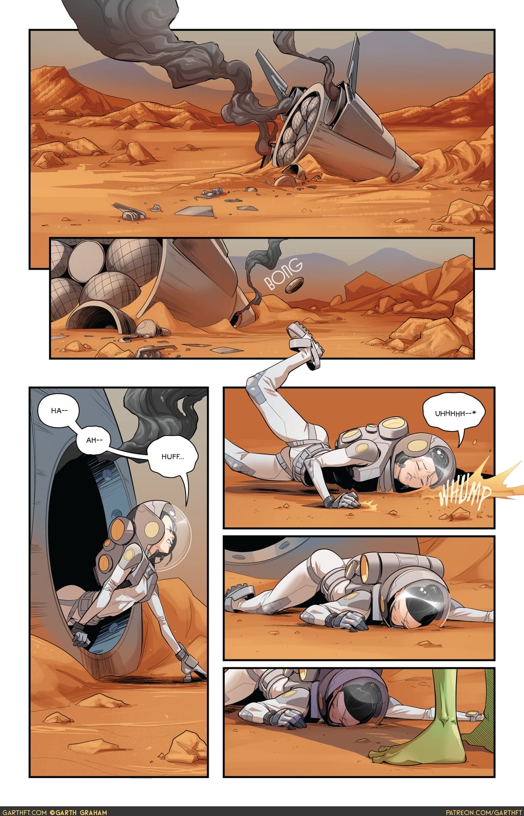 A Polycule of Mars [Garth Graham | Temporal Wolf] Chapter 1 - Page 8