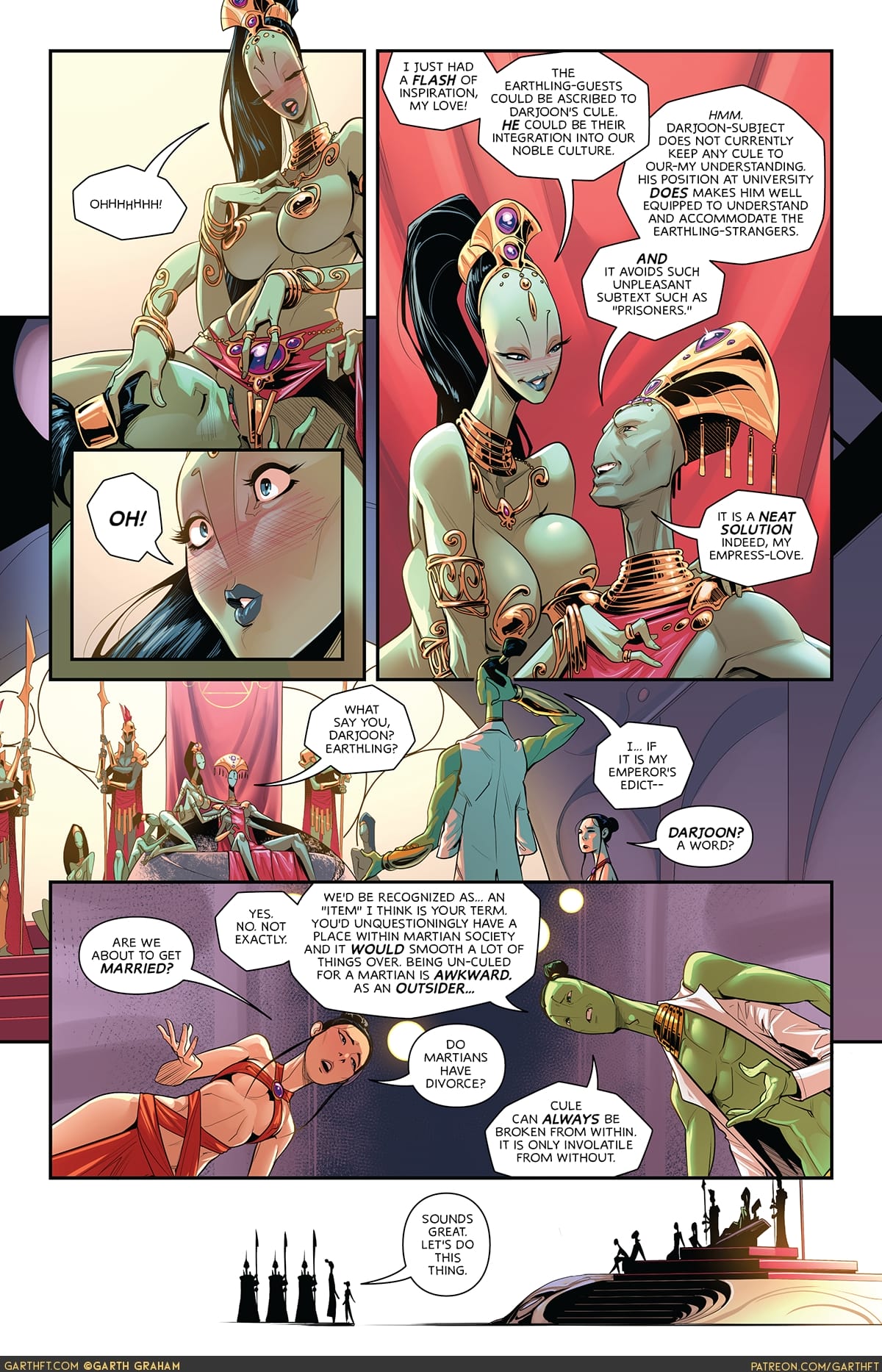 A Polycule of Mars [Garth Graham | Temporal Wolf] Chapter 2 - Page 16