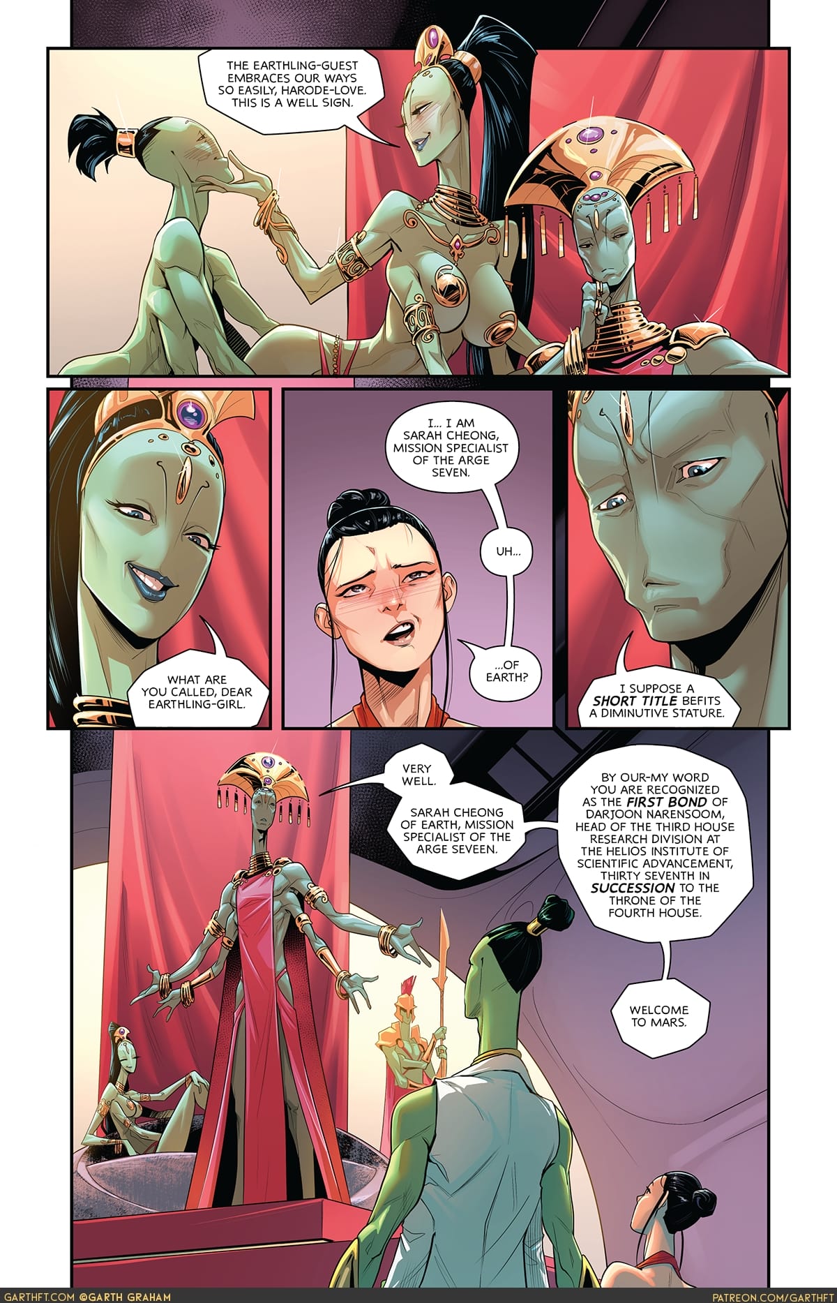 A Polycule of Mars [Garth Graham | Temporal Wolf] Chapter 2 - Page 17