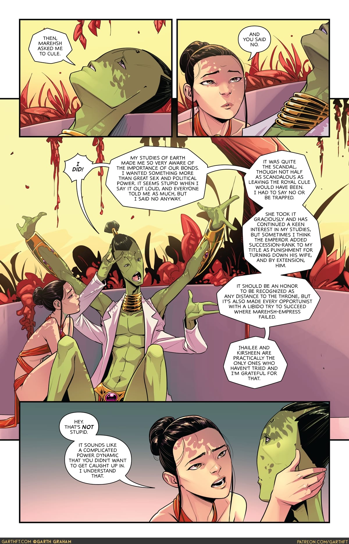 A Polycule of Mars [Garth Graham | Temporal Wolf] Chapter 2 - Page 24