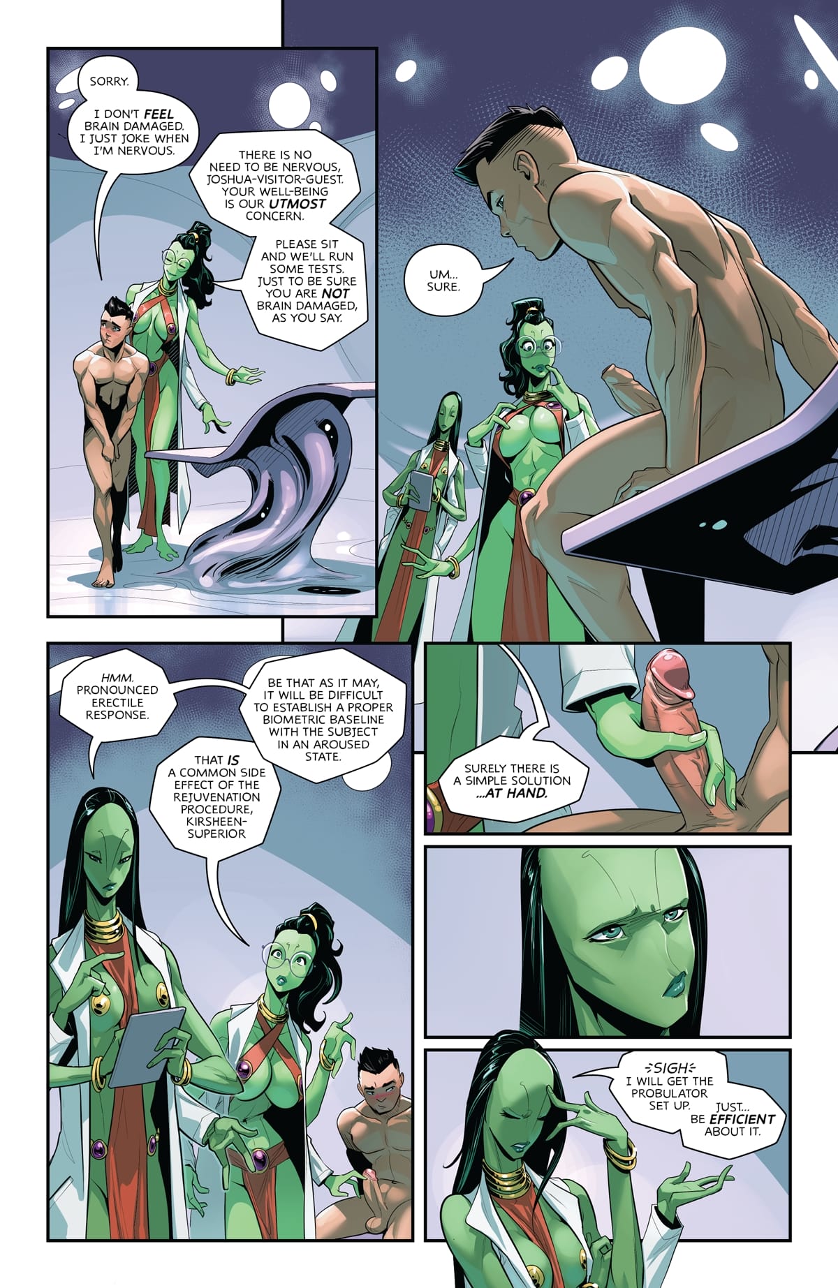 A Polycule of Mars [Garth Graham | Temporal Wolf] Chapter 2 - Page 4