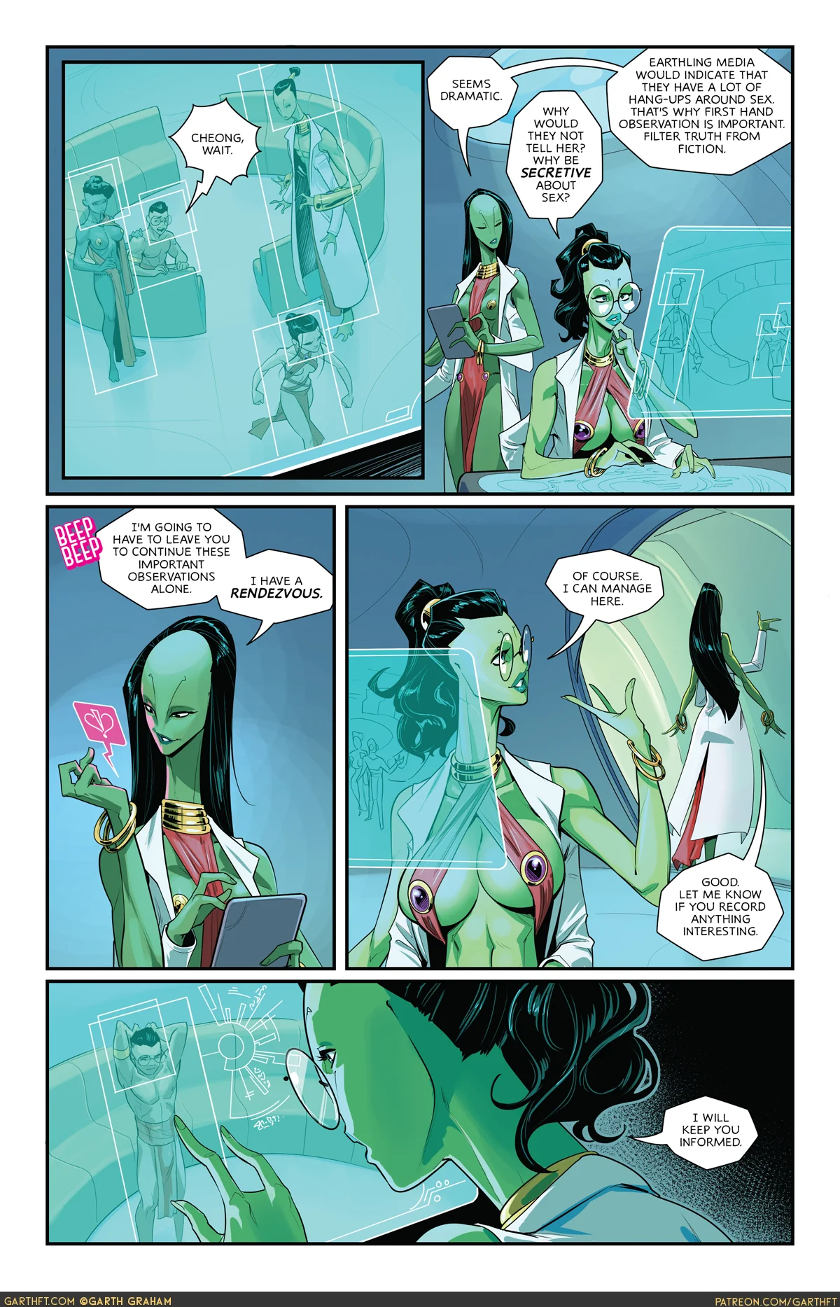 A Polycule of Mars [Garth Graham | Temporal Wolf] Chapter 3 - Page 8