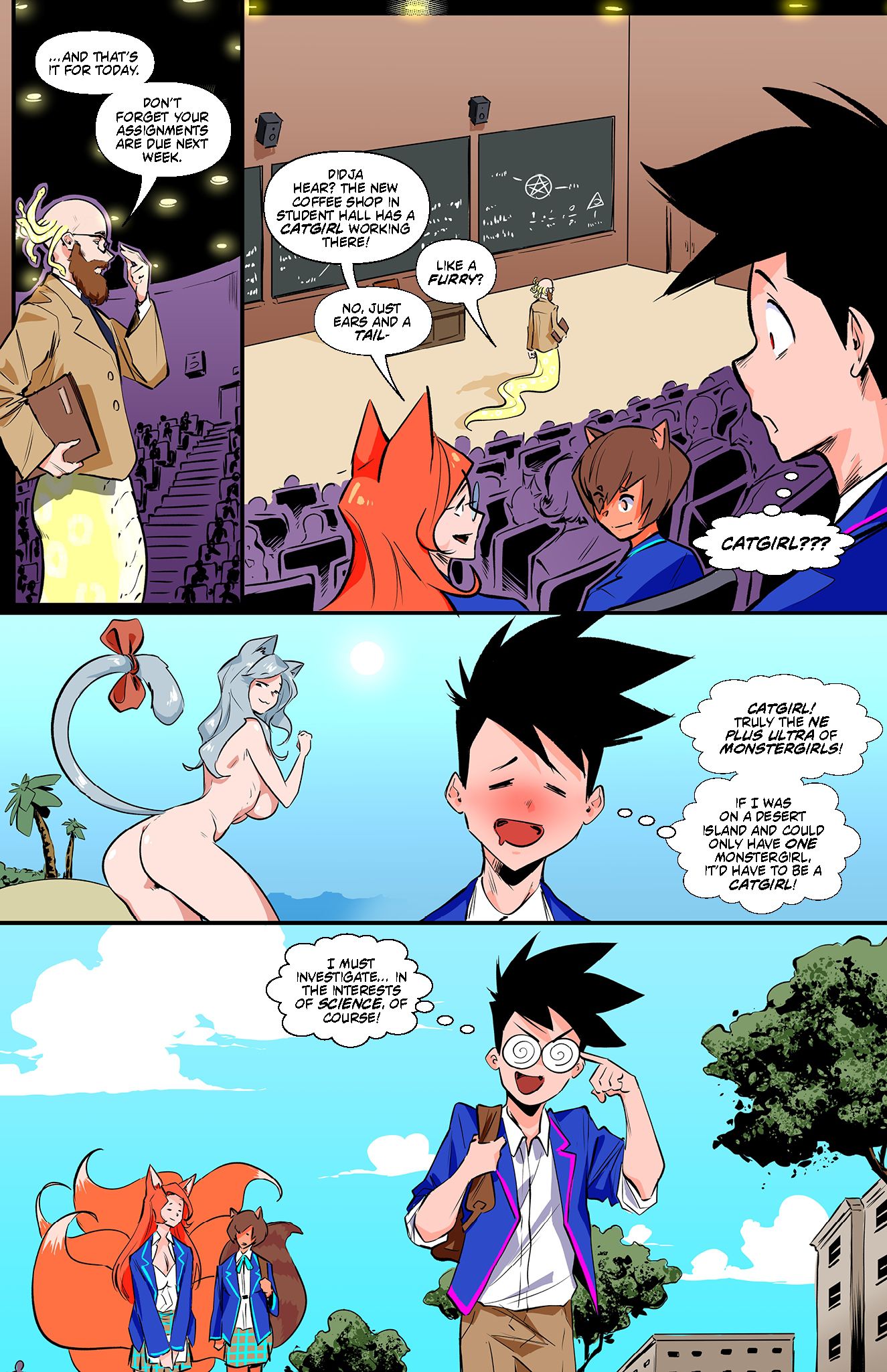 Monster Girl Academy [Worky Zark] Chapter 14 - Page 2