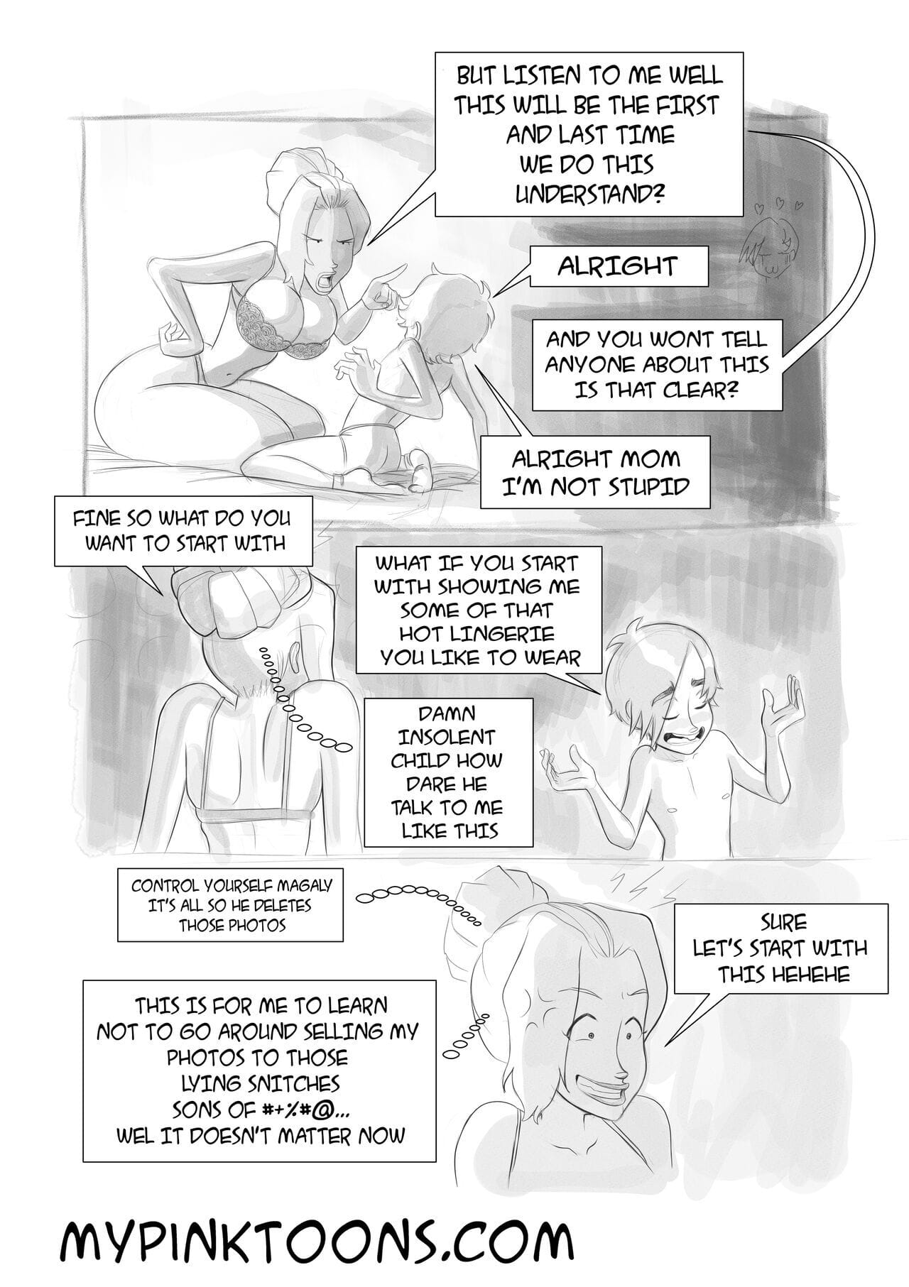 A Night With Mom [Pinktoon] Chapter 1 - Page 17