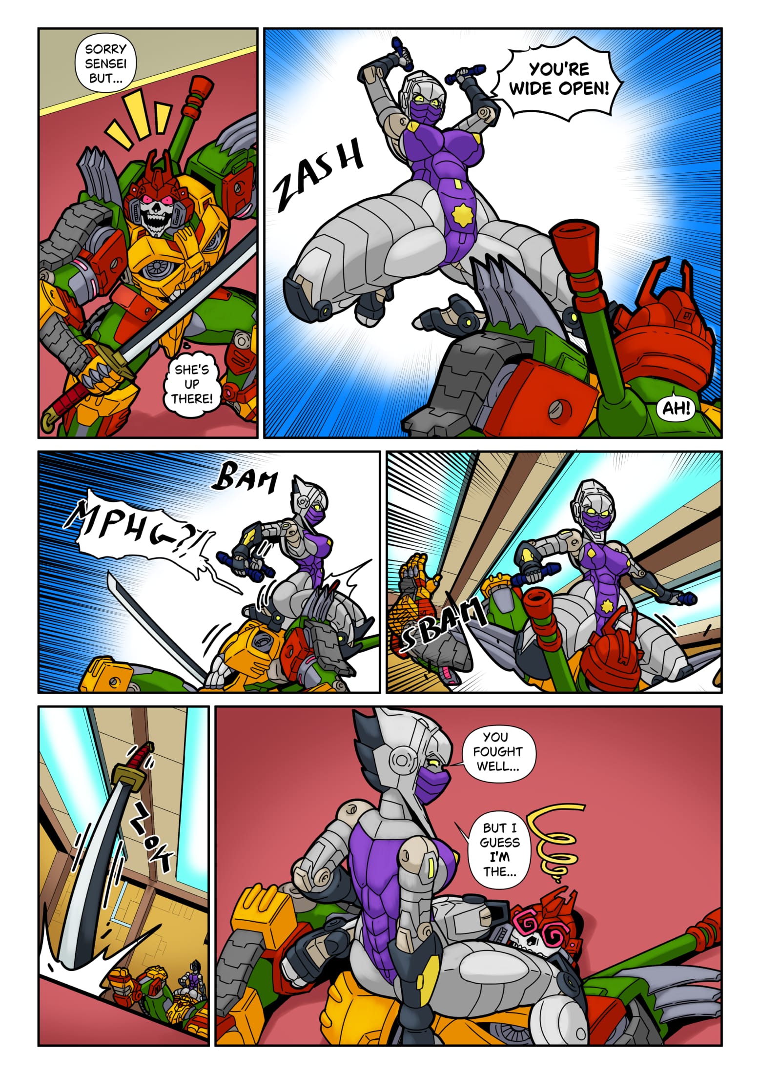 Ninja Training Grounds (Transformers) [MAD-Project] Chapter 1 - Page 10