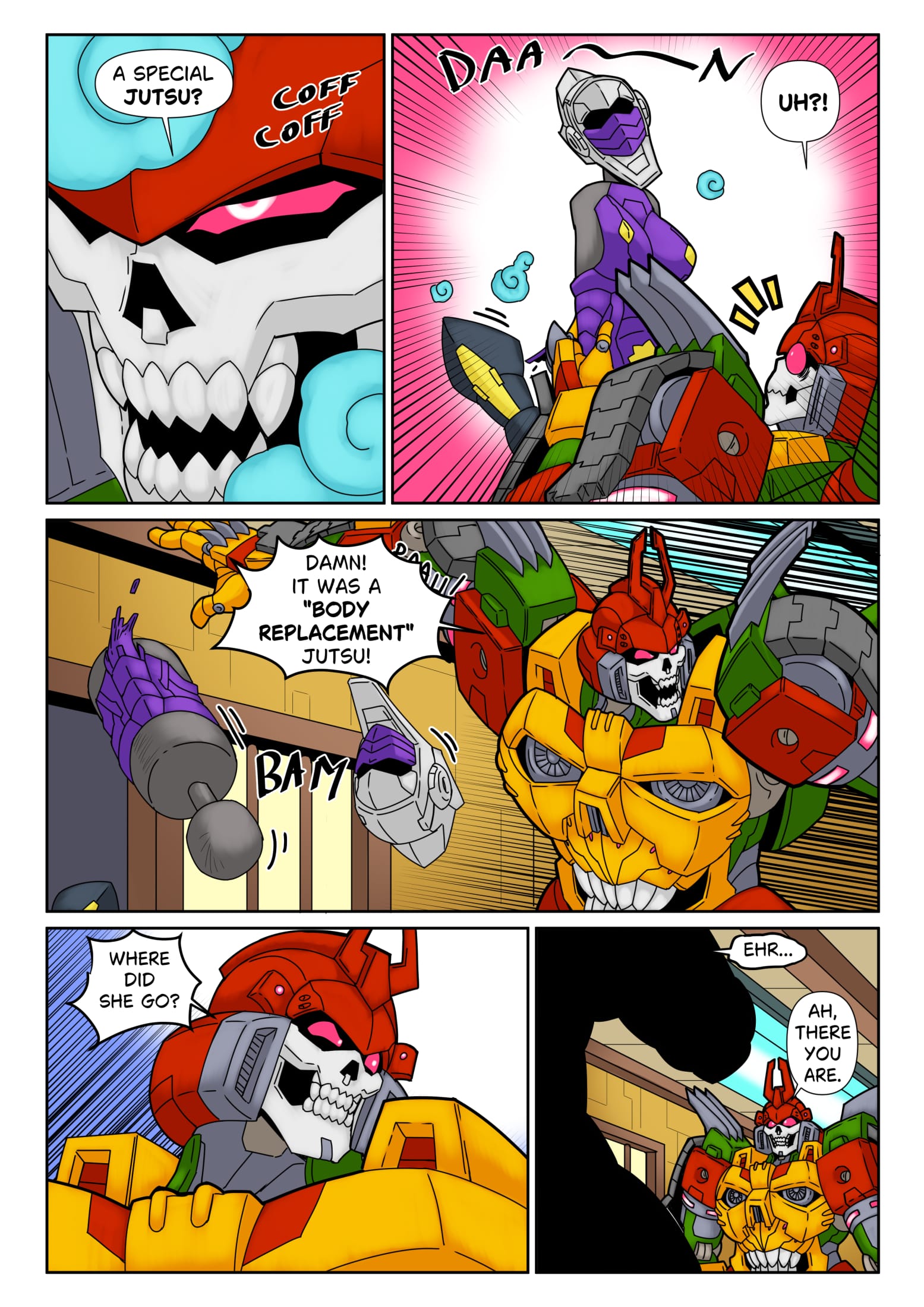 Ninja Training Grounds (Transformers) [MAD-Project] Chapter 1 - Page 15