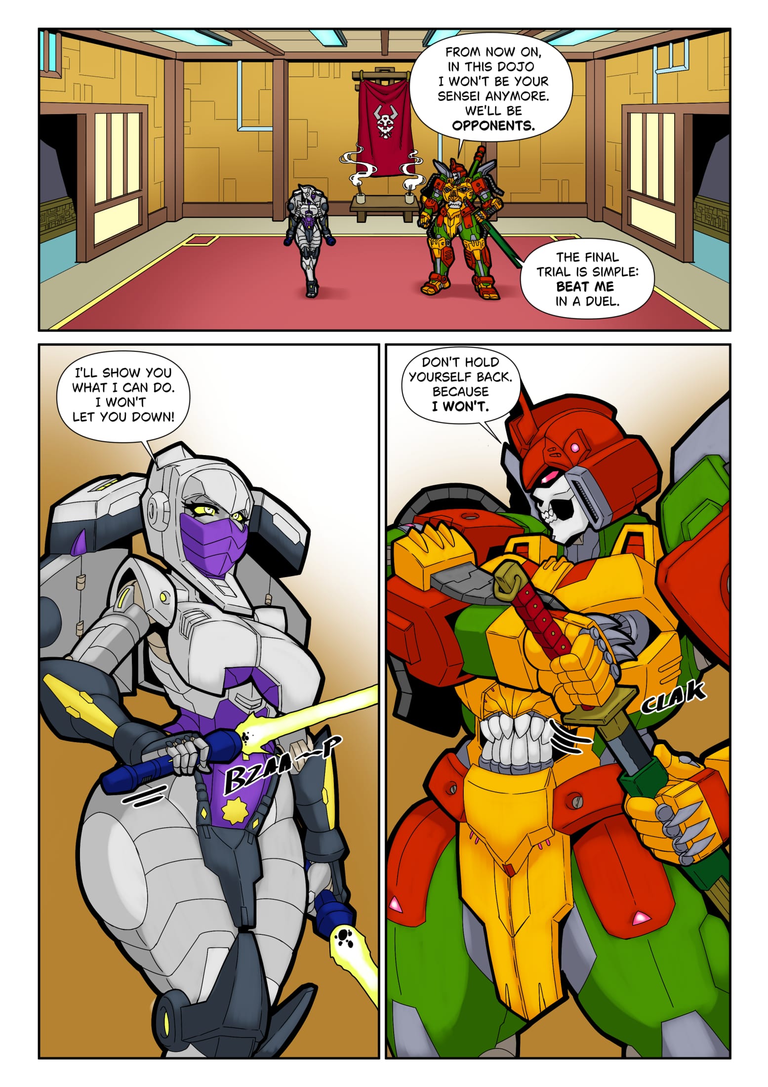 Ninja Training Grounds (Transformers) [MAD-Project] Chapter 1 - Page 4