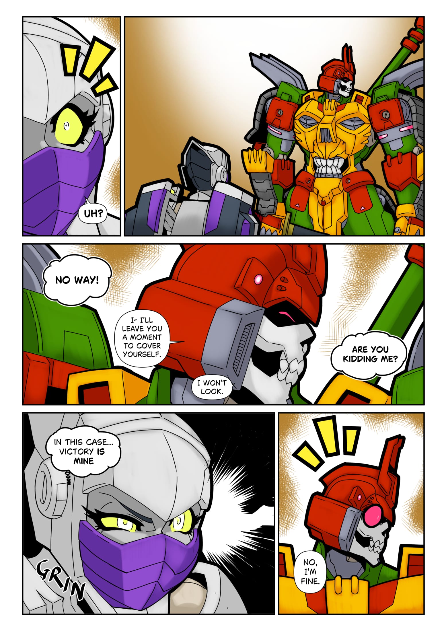 Ninja Training Grounds (Transformers) [MAD-Project] Chapter 1 - Page 7