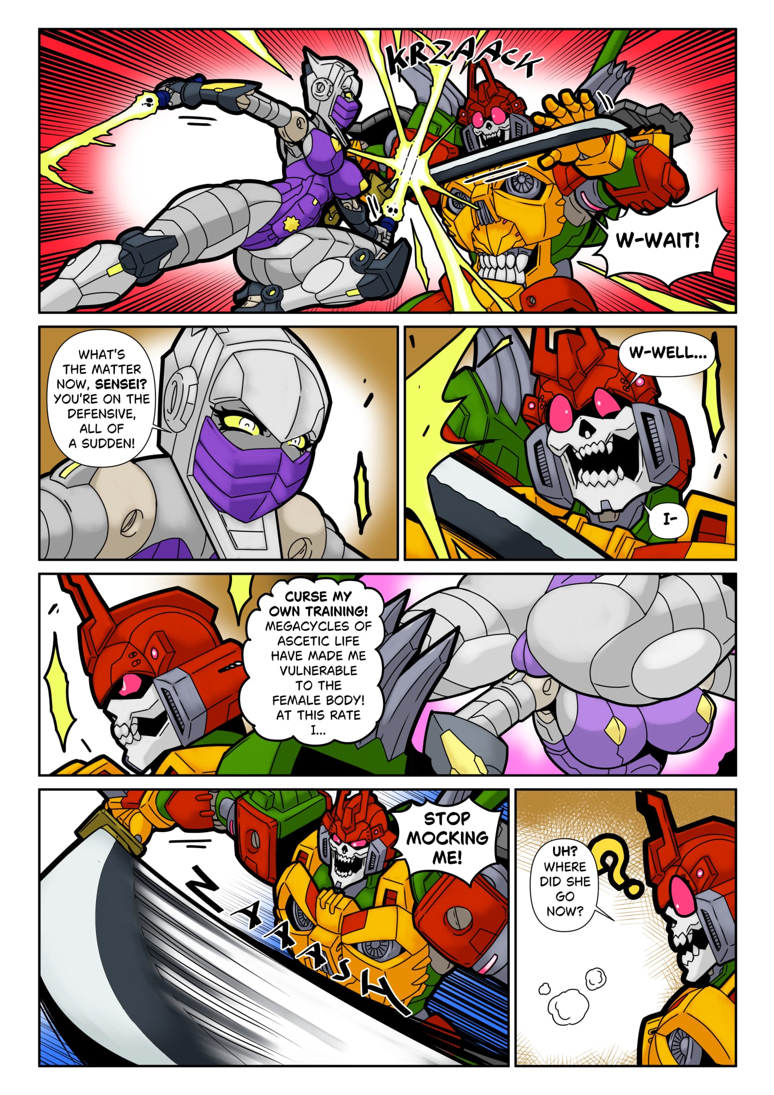 Ninja Training Grounds (Transformers) [MAD-Project] Chapter 1 - Page 9