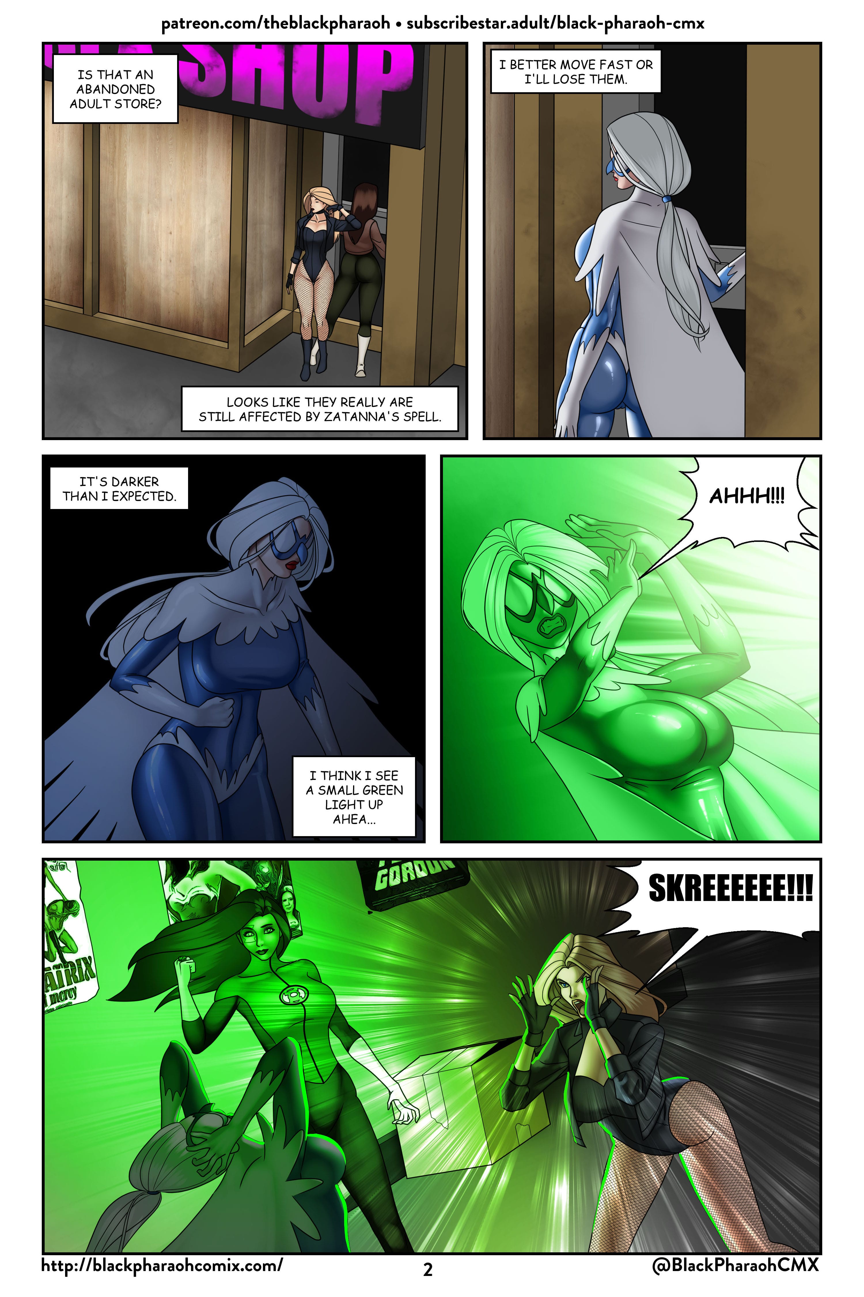 Live Lewd, Dwel Evil (Justice League) [The Black Pharaoh] Chapter 1.5 - Page 3
