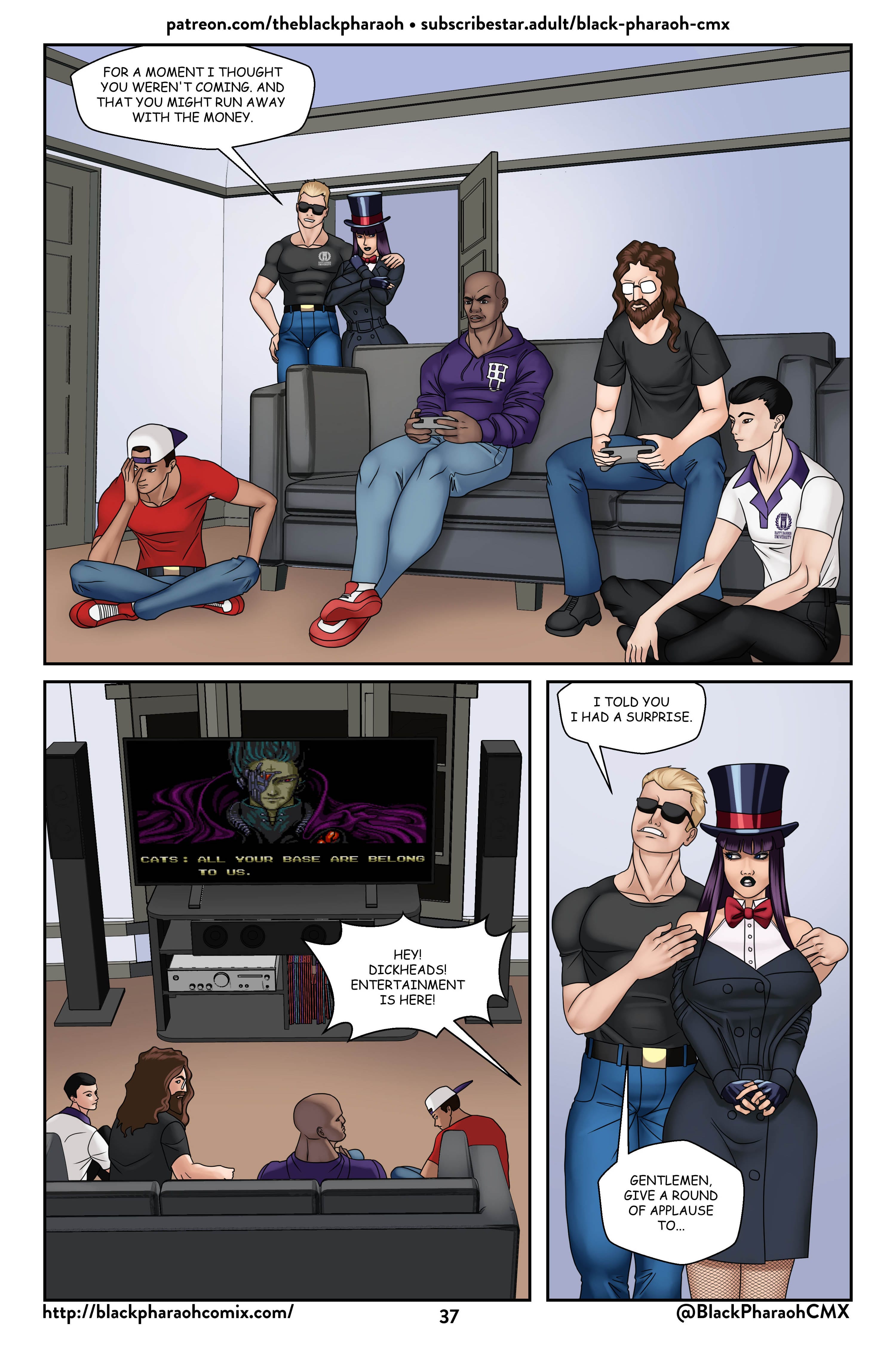 Live Lewd, Dwel Evil (Justice League) [The Black Pharaoh] Chapter 2 - Page 38