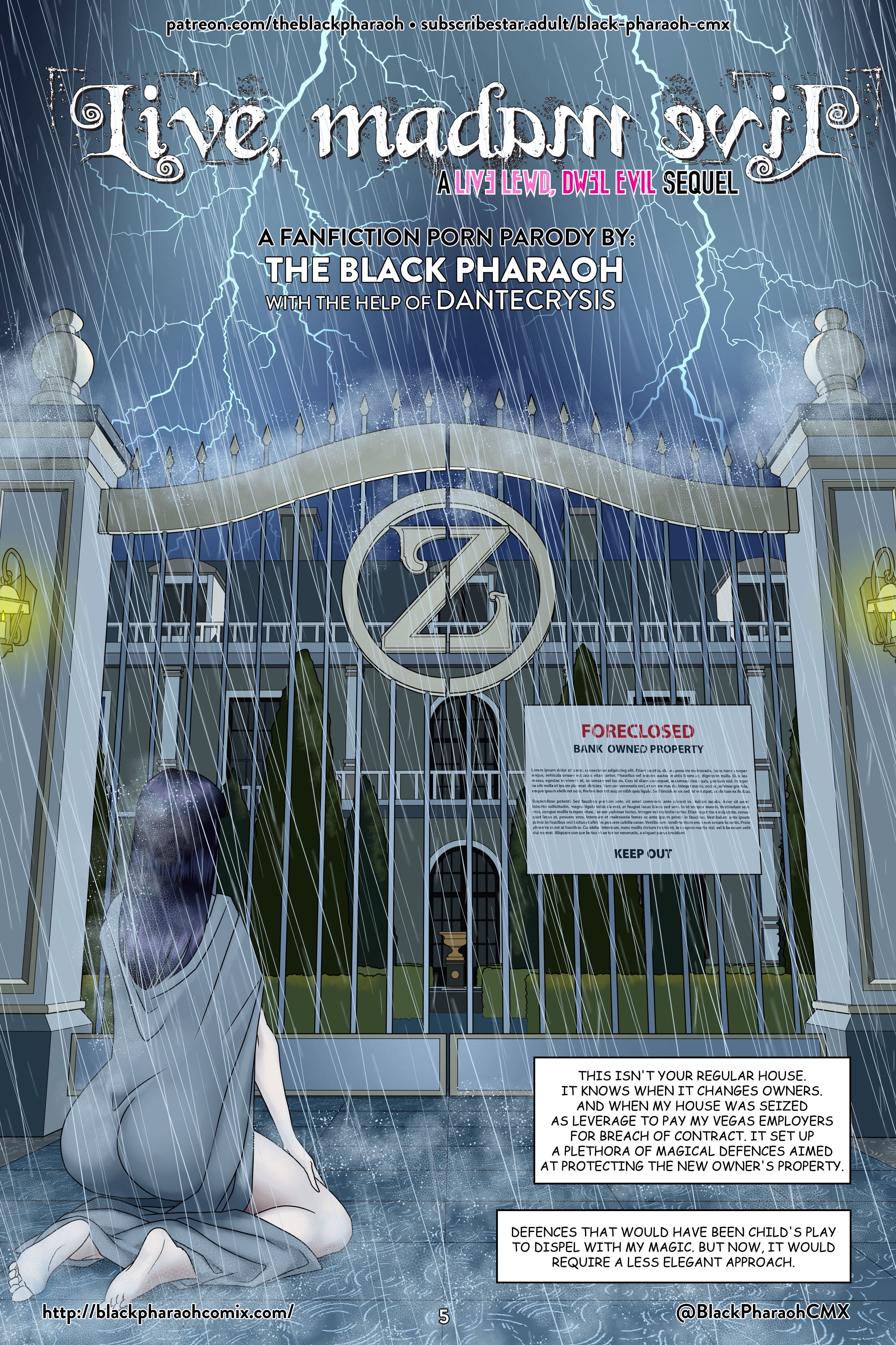 Live Lewd, Dwel Evil (Justice League) [The Black Pharaoh] Chapter 2 - Page 6