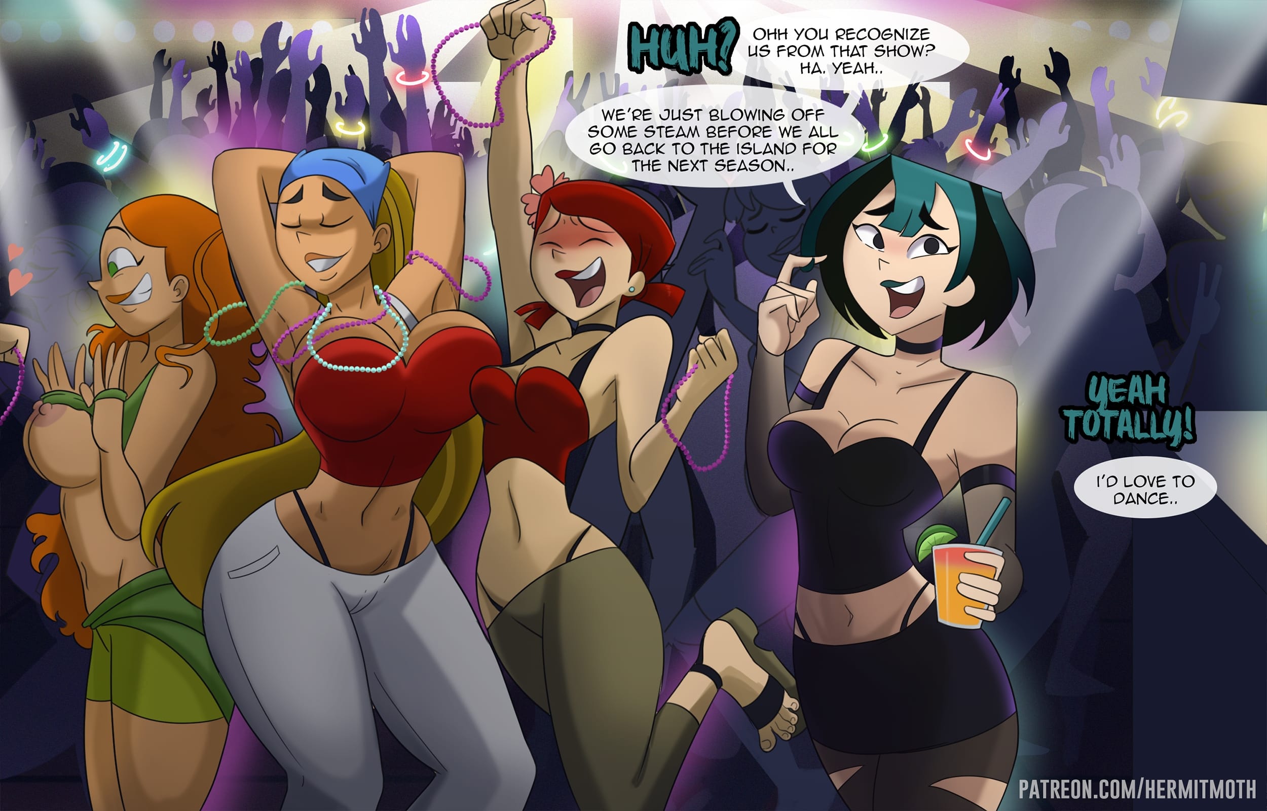 College Drama (Total Drama Island) [Hermit Moth] 5. Off Season Club - Page 1