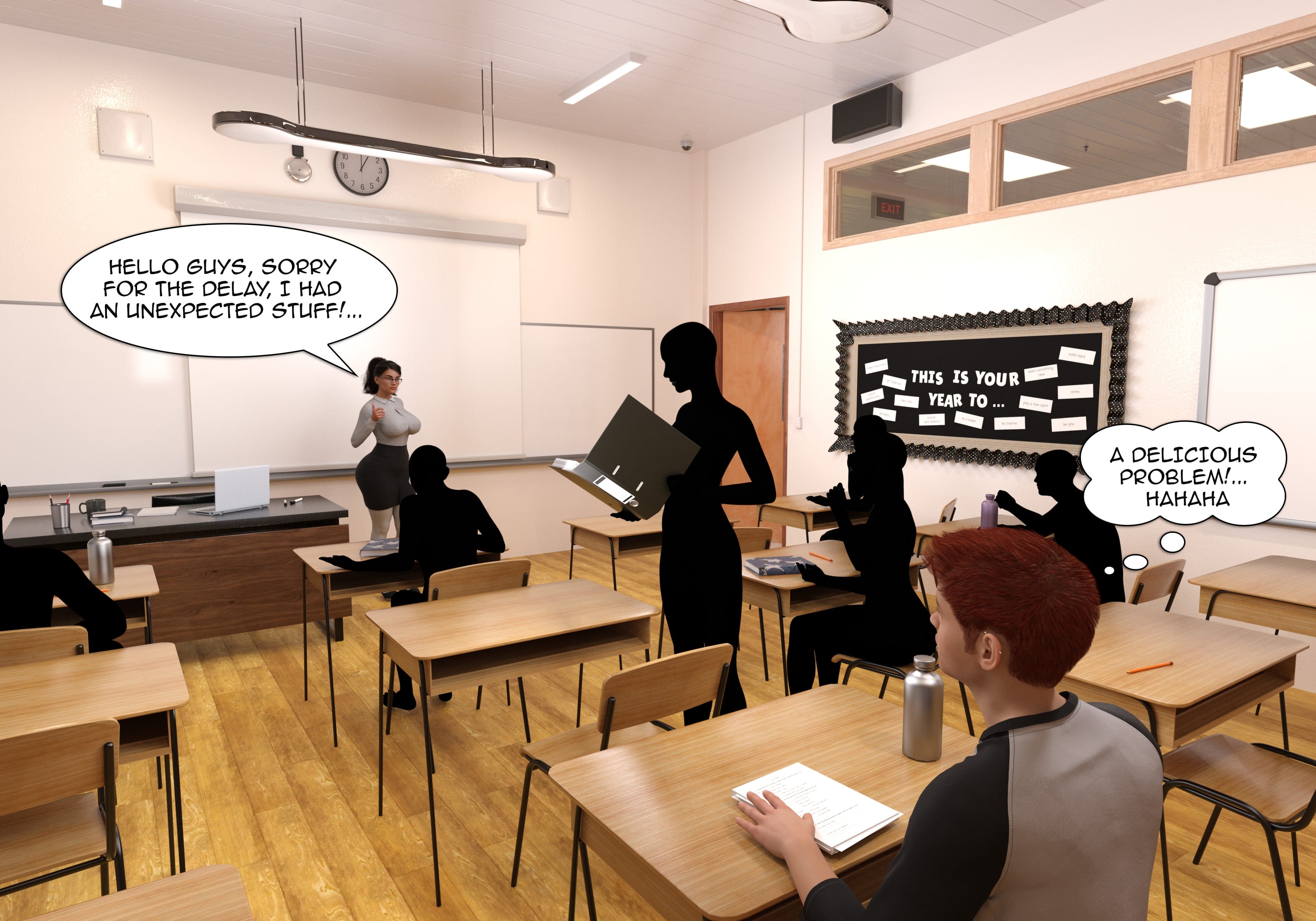 My Teacher Is My StepMom [Sr Pepper] Chapter 1 - Page 128