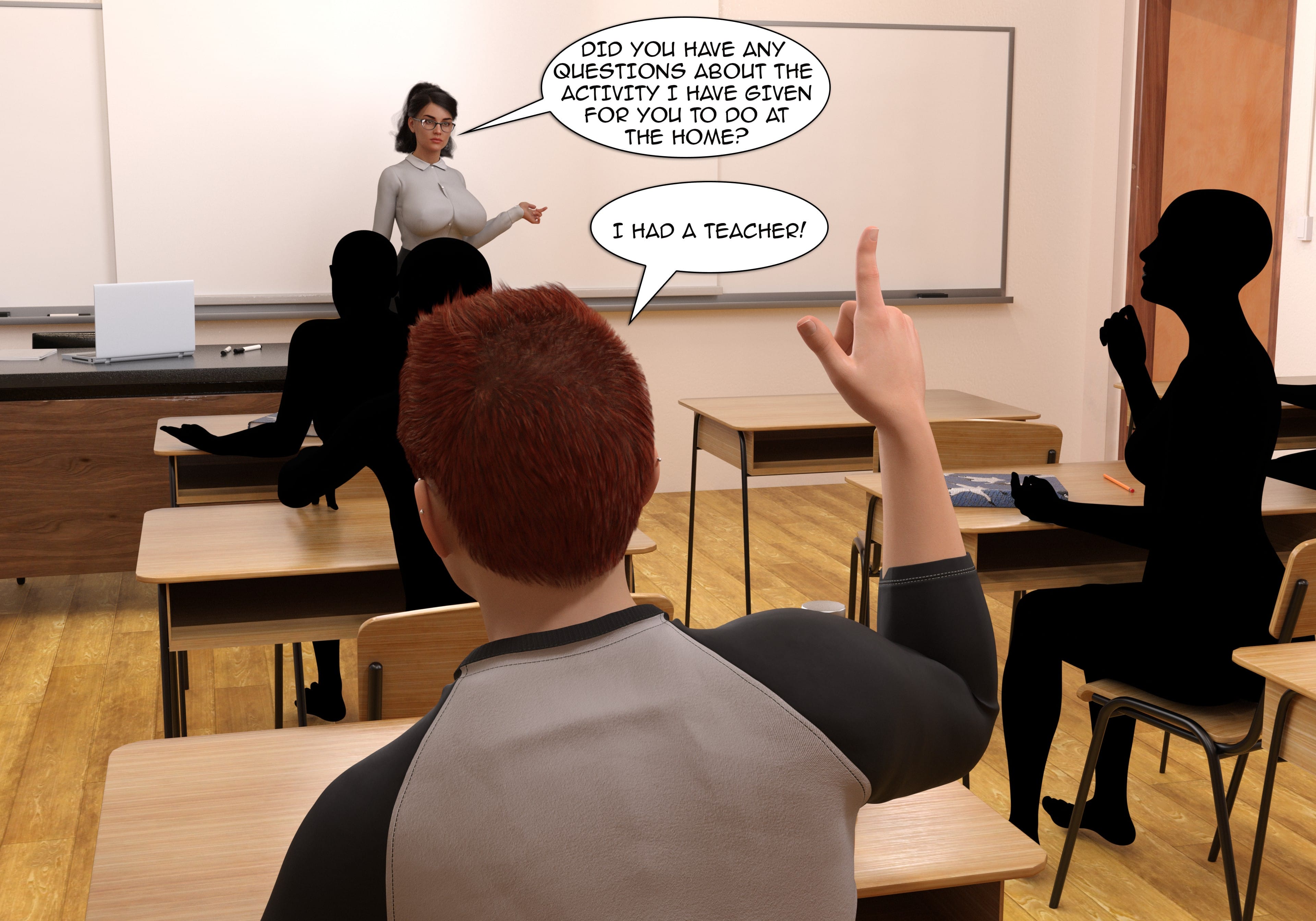My Teacher Is My StepMom [Sr Pepper] Chapter 1 - Page 129