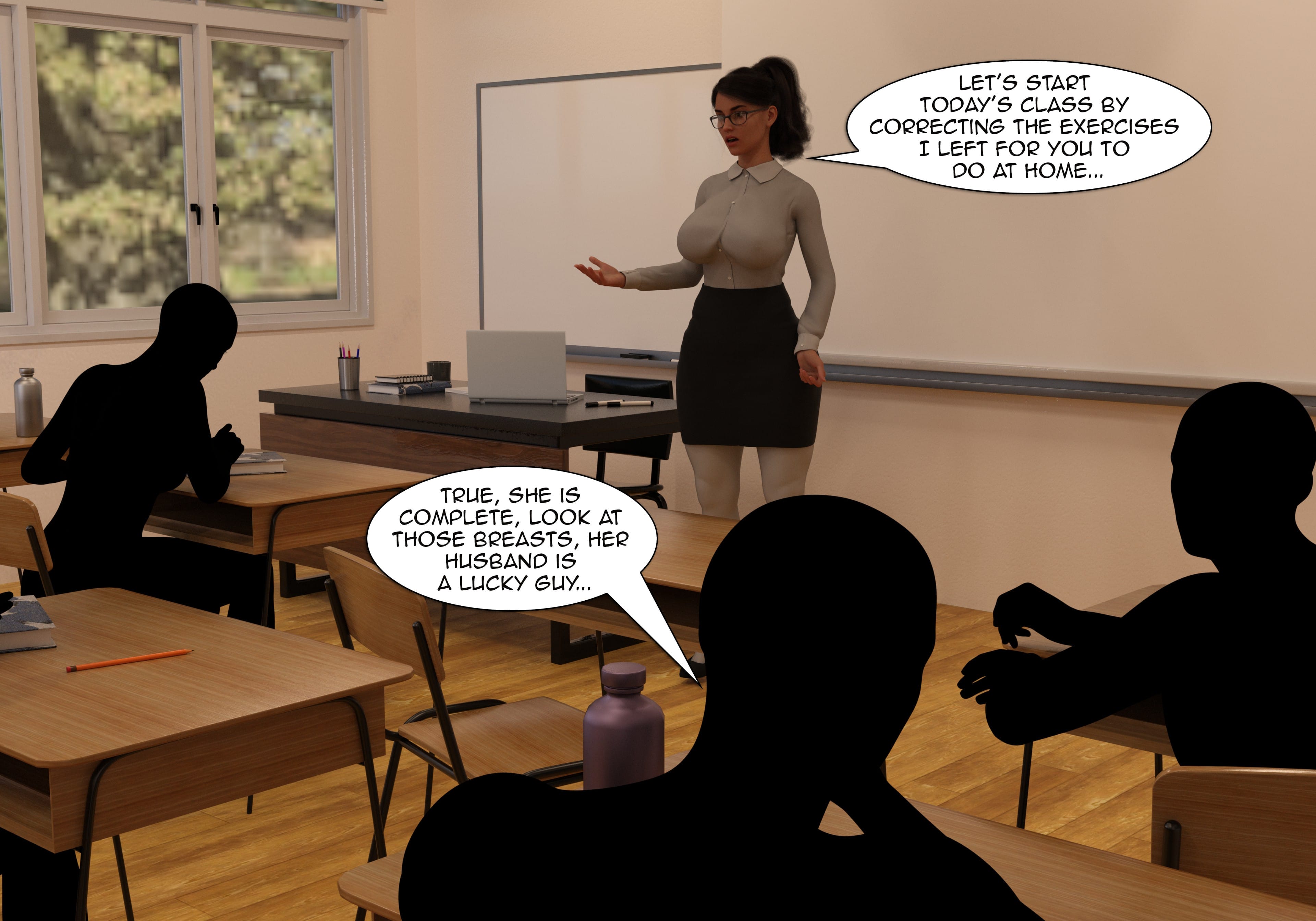 My Teacher Is My StepMom [Sr Pepper] Chapter 1 - Page 140