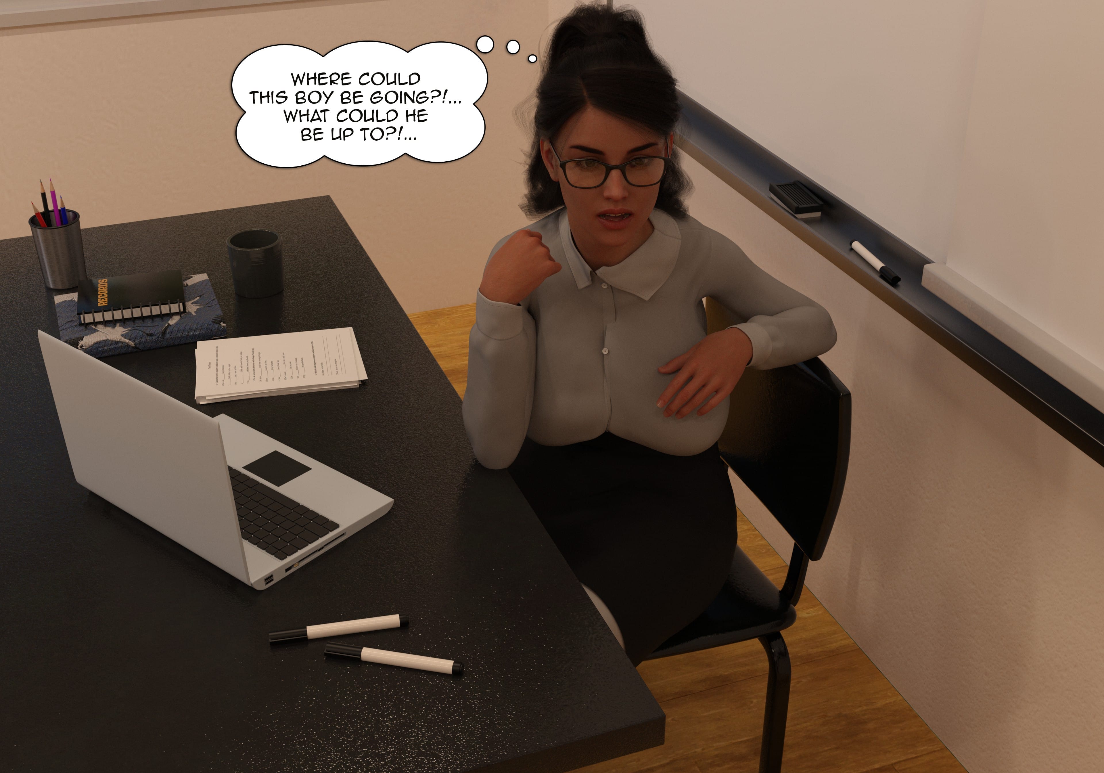 My Teacher Is My StepMom [Sr Pepper] Chapter 1 - Page 146
