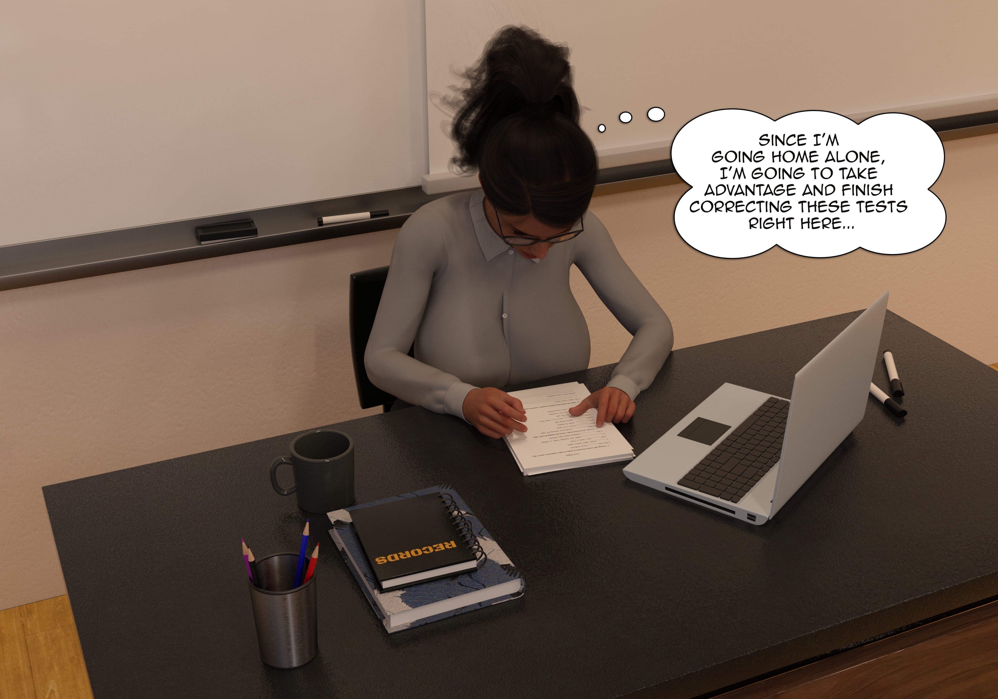 My Teacher Is My StepMom [Sr Pepper] Chapter 1 - Page 148