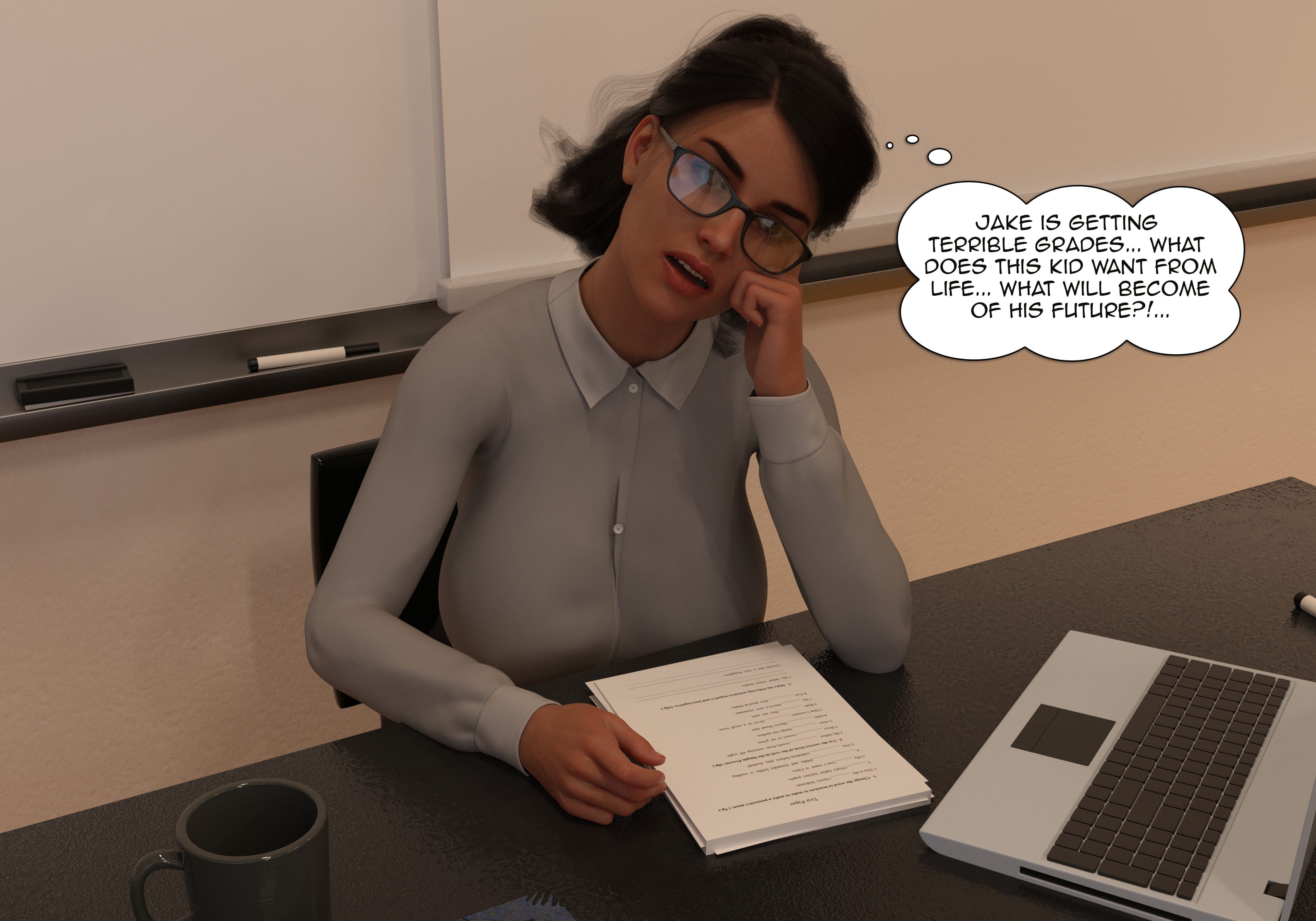 My Teacher Is My StepMom [Sr Pepper] Chapter 1 - Page 149