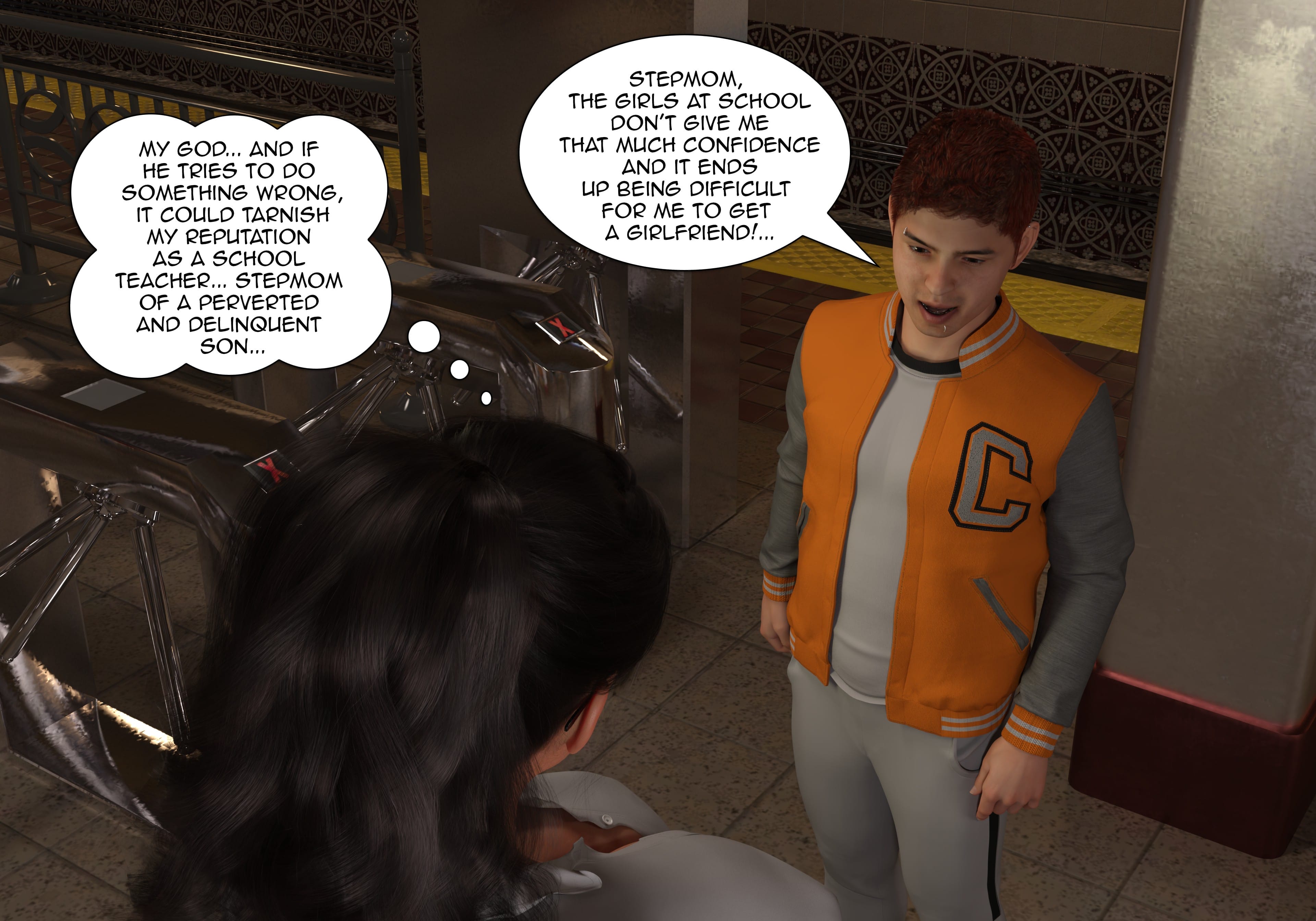 My Teacher Is My StepMom [Sr Pepper] Chapter 1 - Page 70