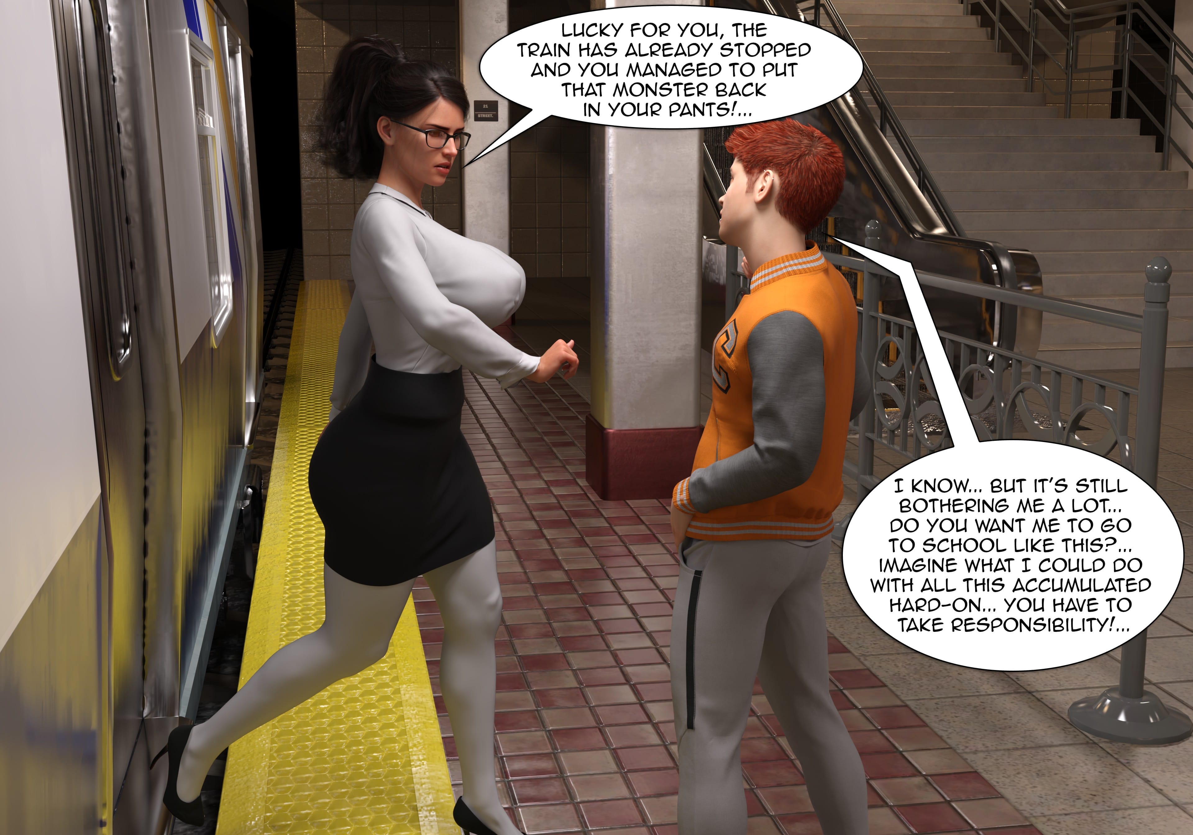 My Teacher Is My StepMom [Sr Pepper] Chapter 1 - Page 91