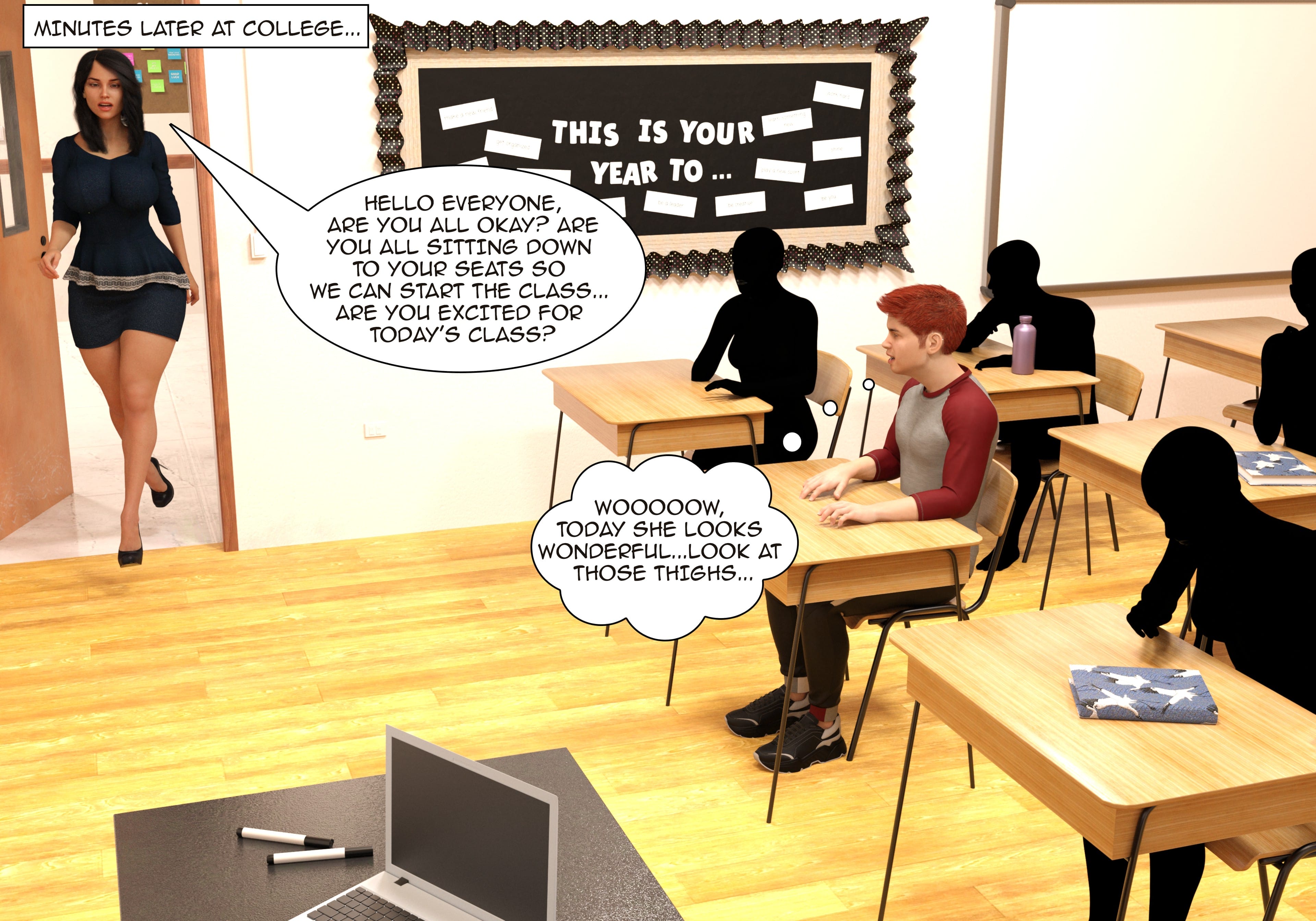 My Teacher Is My StepMom [Sr Pepper] Chapter 2 - Page 50