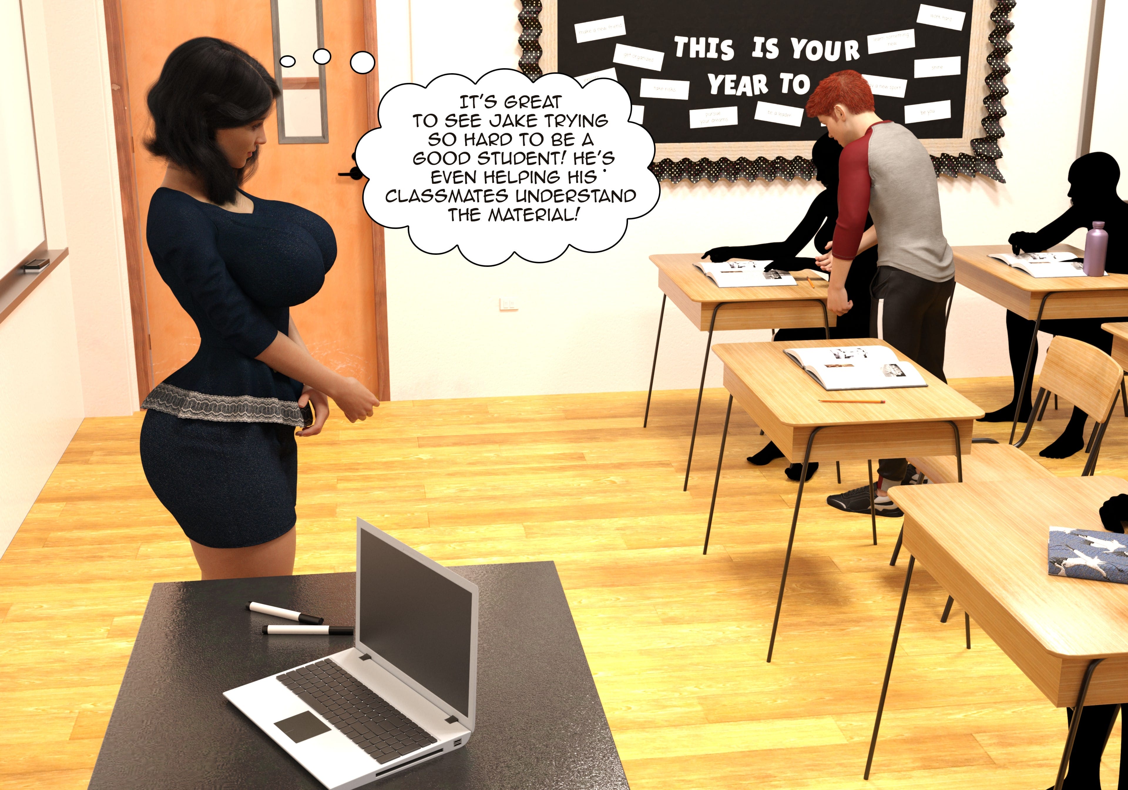 My Teacher Is My StepMom [Sr Pepper] Chapter 2 - Page 78