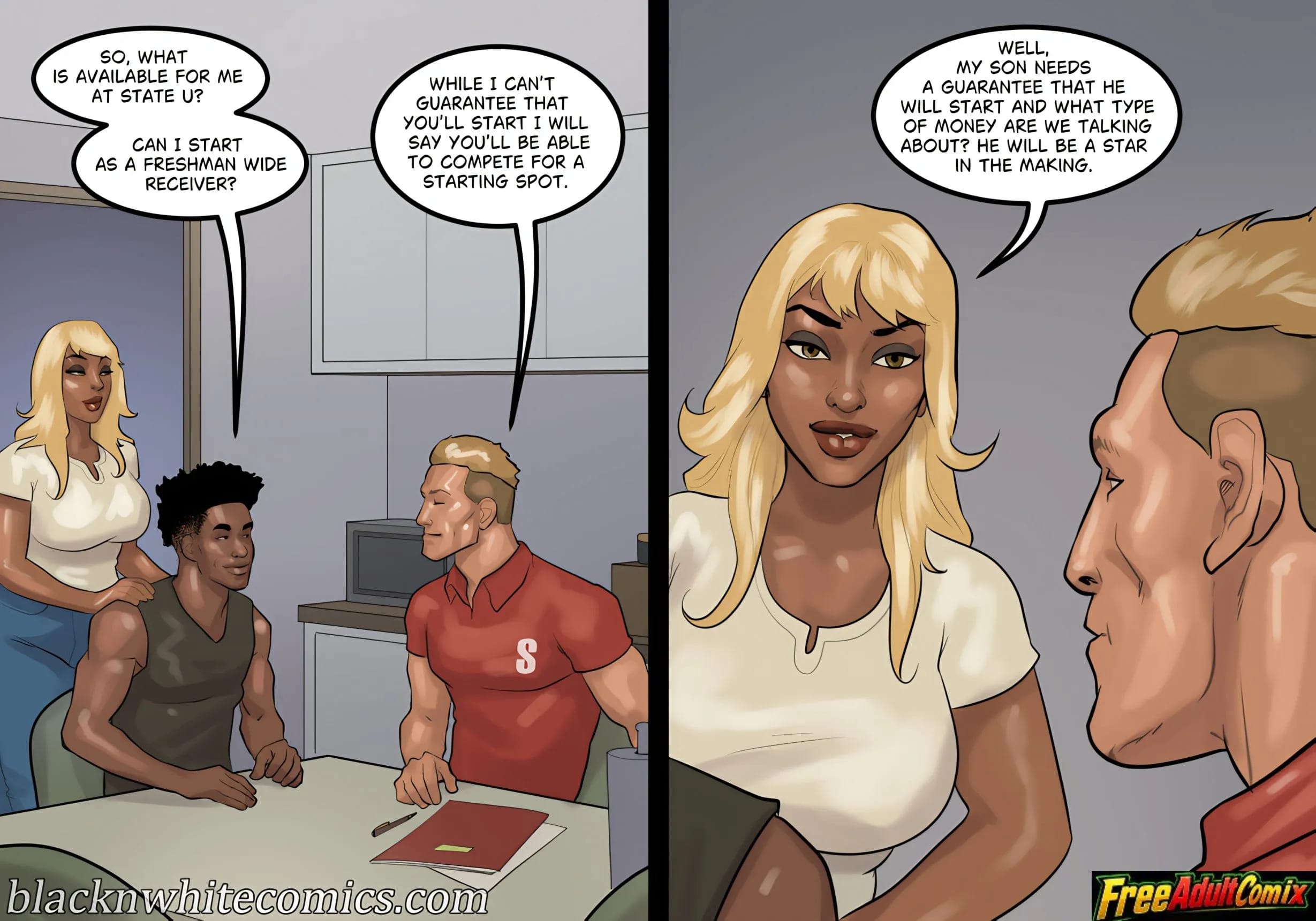 The Recruit [BlackNWhiteComics] Chapter 1 - Page 10