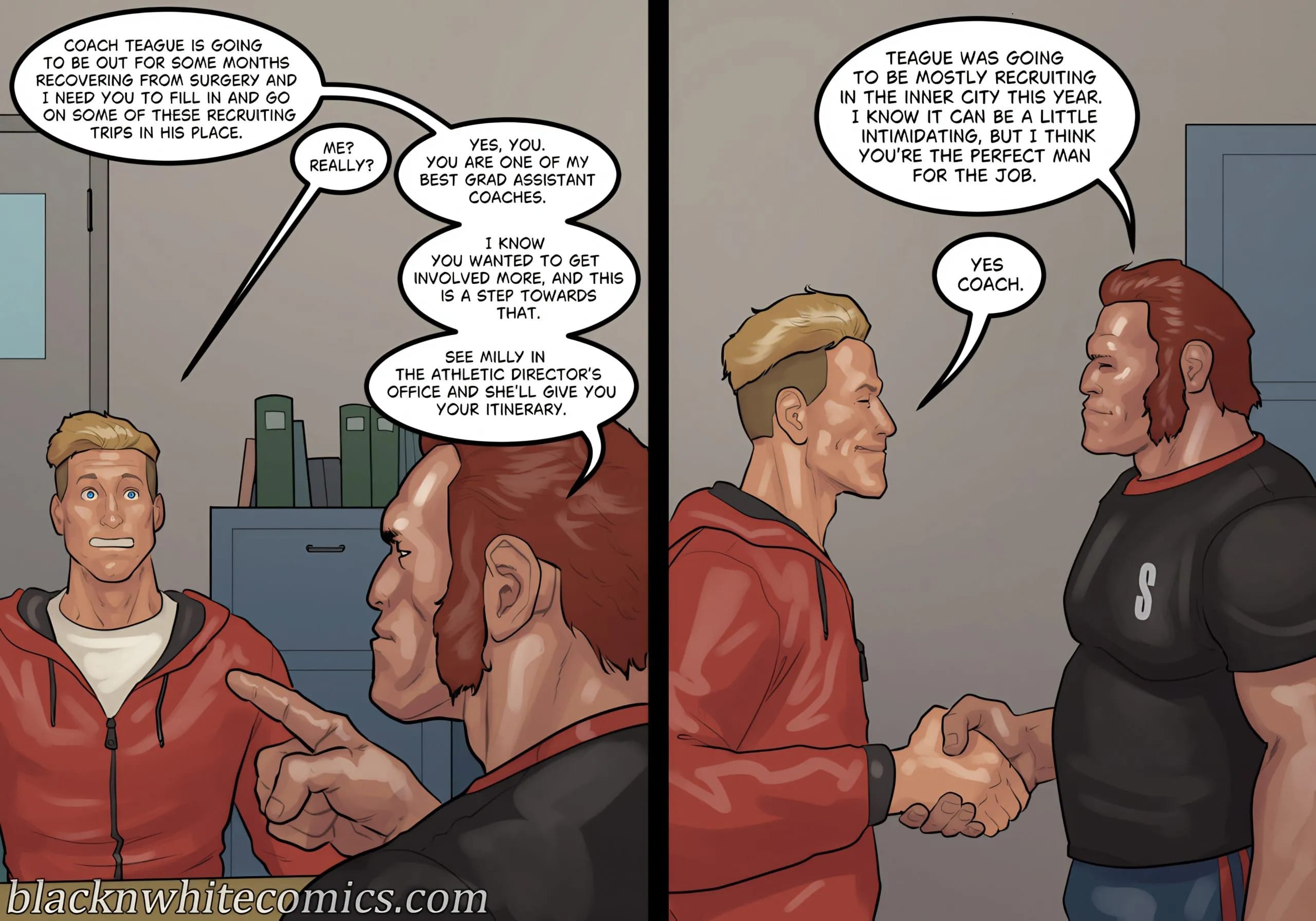The Recruit [BlackNWhiteComics] Chapter 1 - Page 4