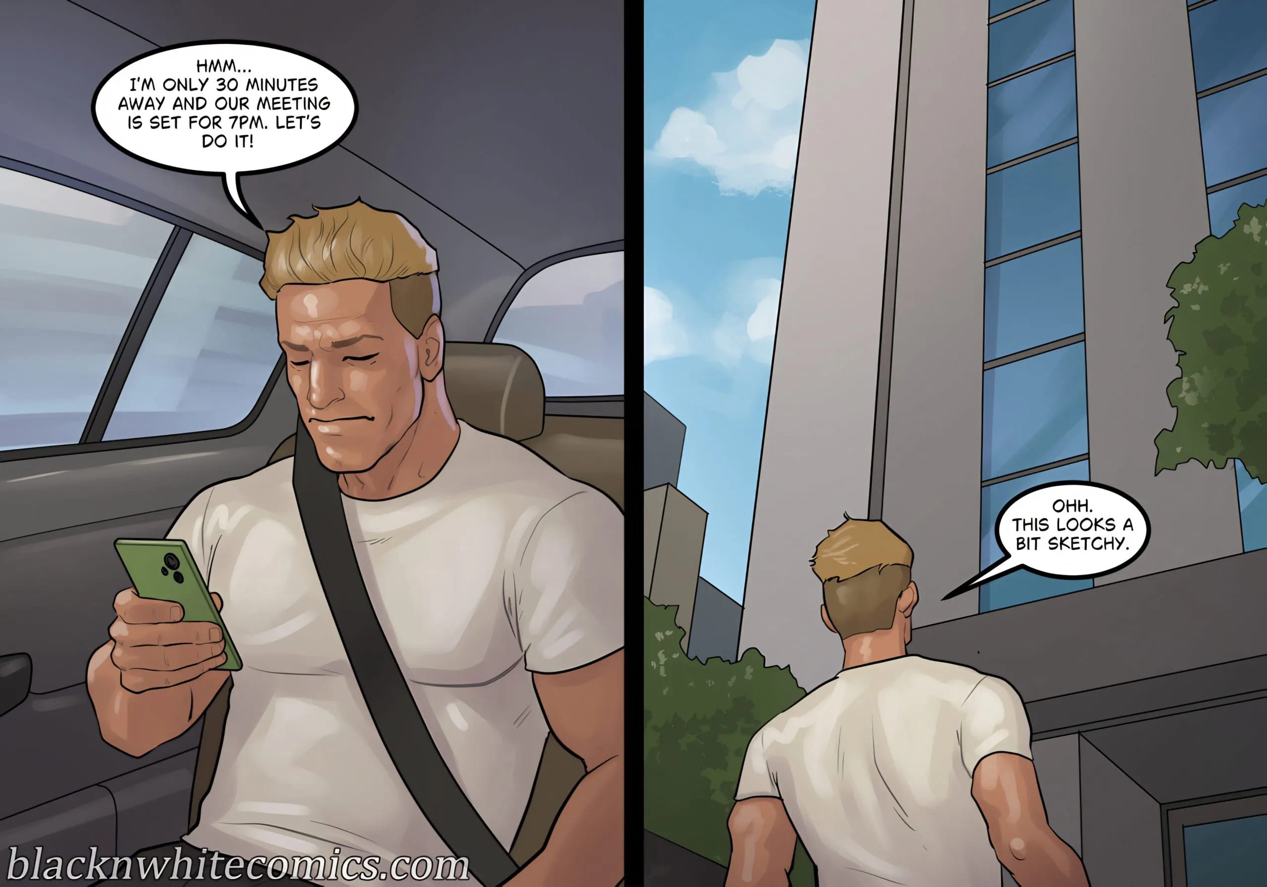 The Recruit [BlackNWhiteComics] Chapter 1 - Page 6