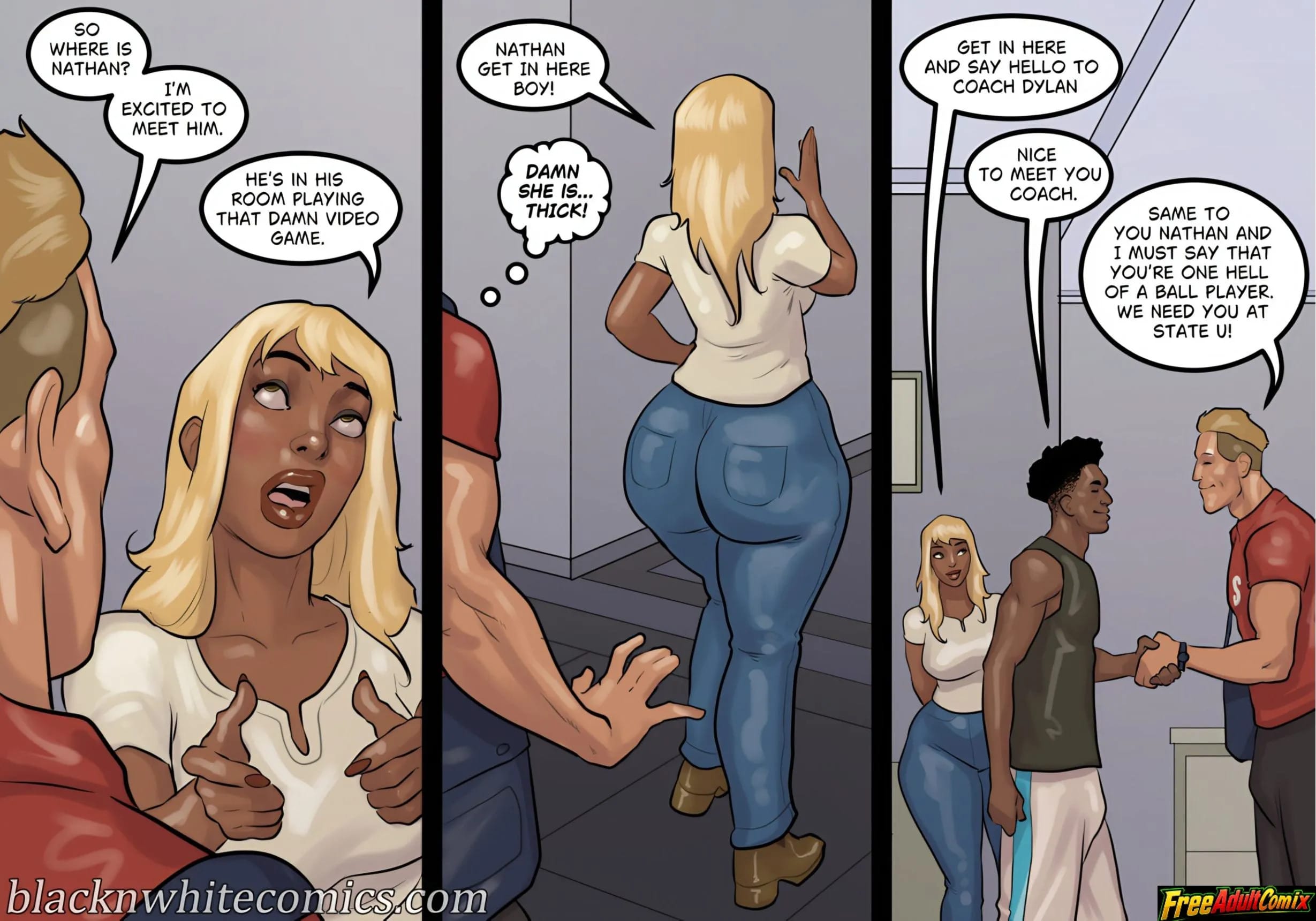 The Recruit [BlackNWhiteComics] Chapter 1 - Page 9