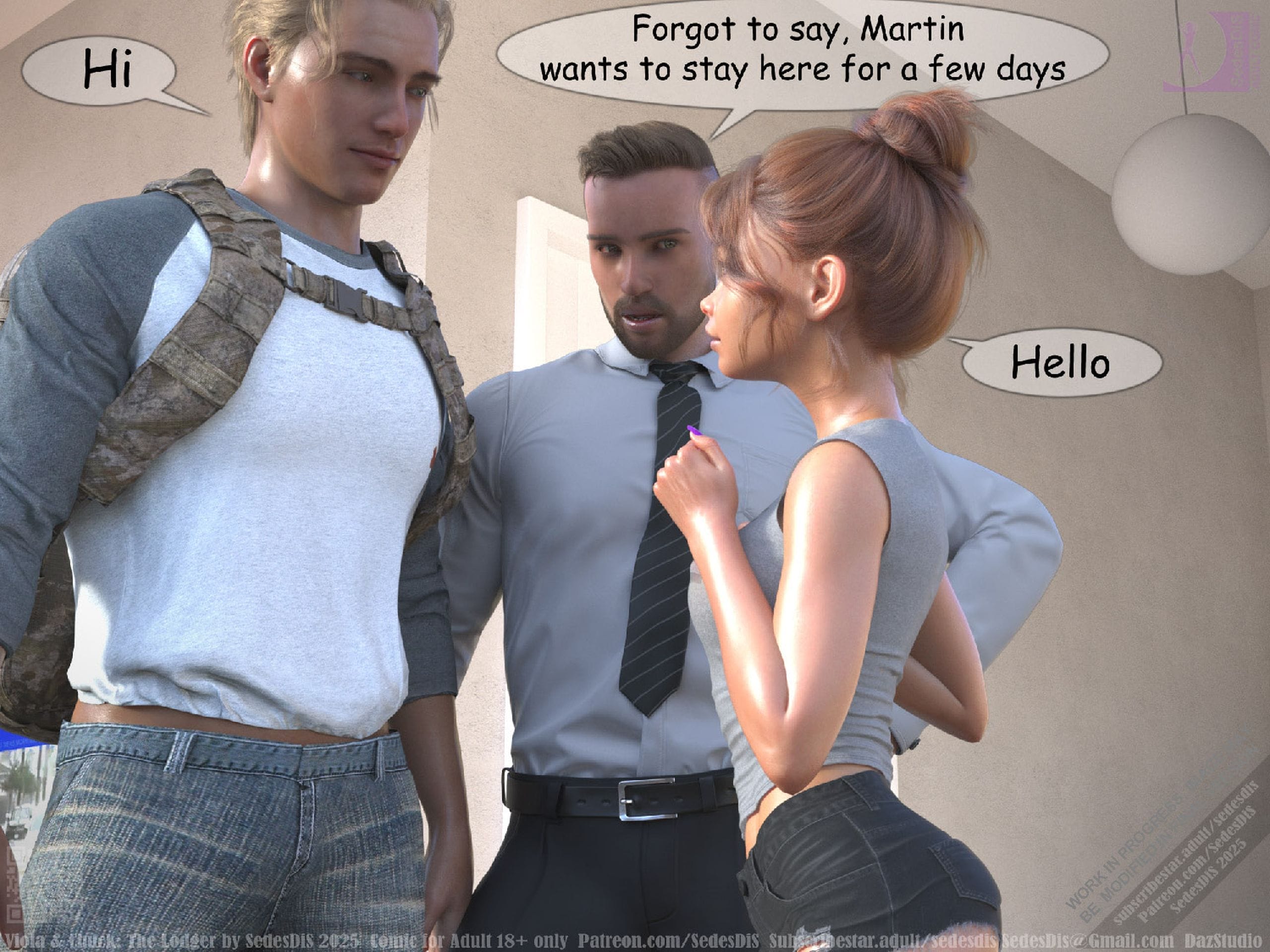 Viola & Chuck – The Lodger [SedesDiS] Chapter 1 - Page 7