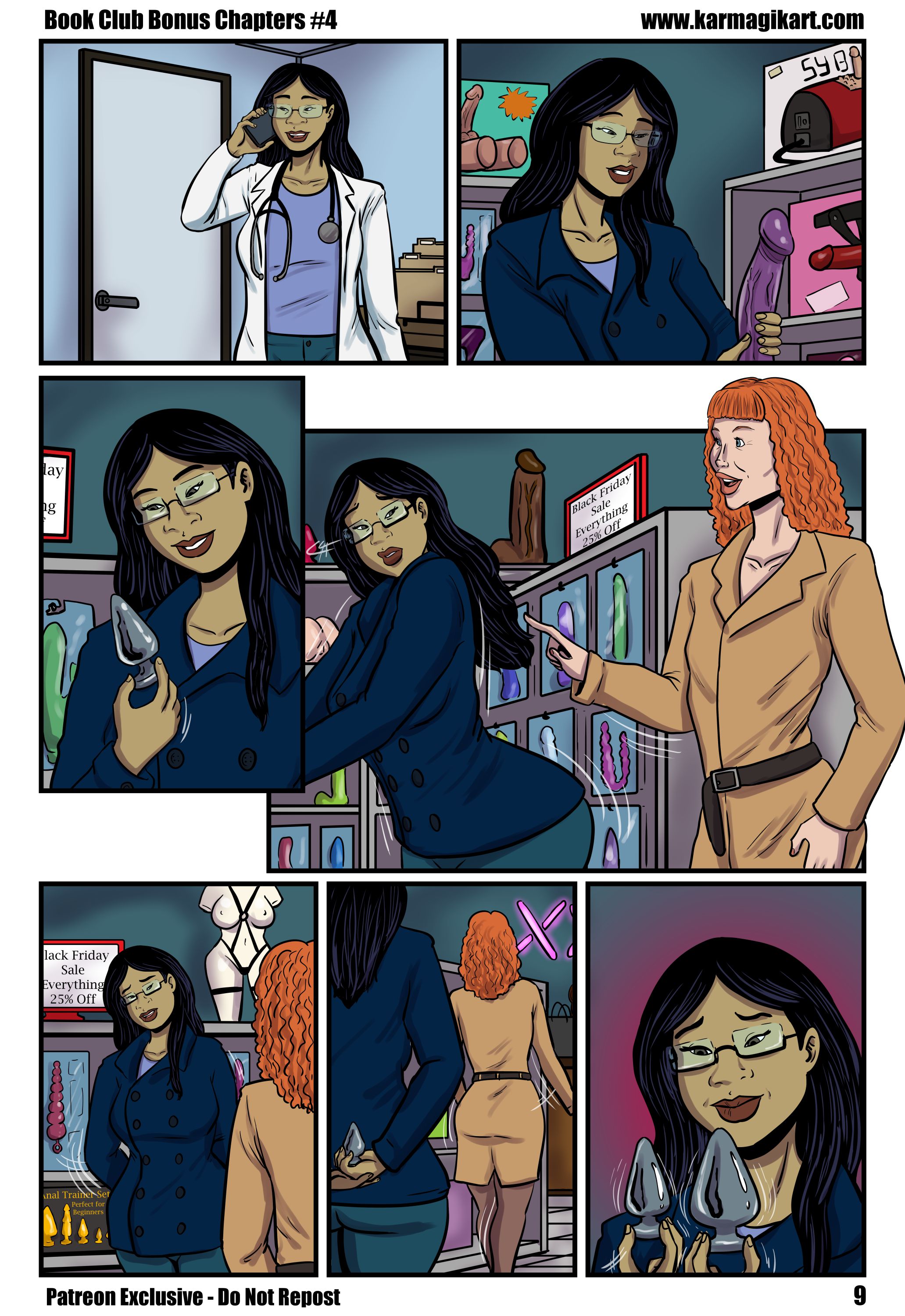 The Book Club [Karmagik] Textless - Bonus Chapter 4 - Page 9