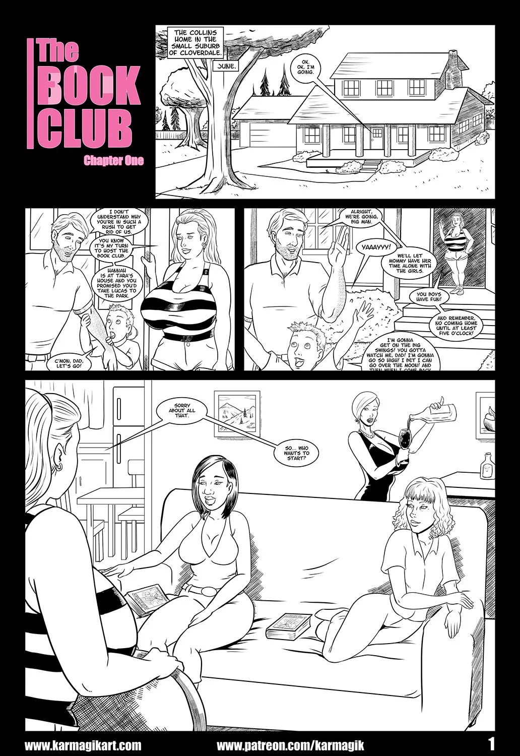 The Book Club [Karmagik] No Color - Chapter 1 - Page 1
