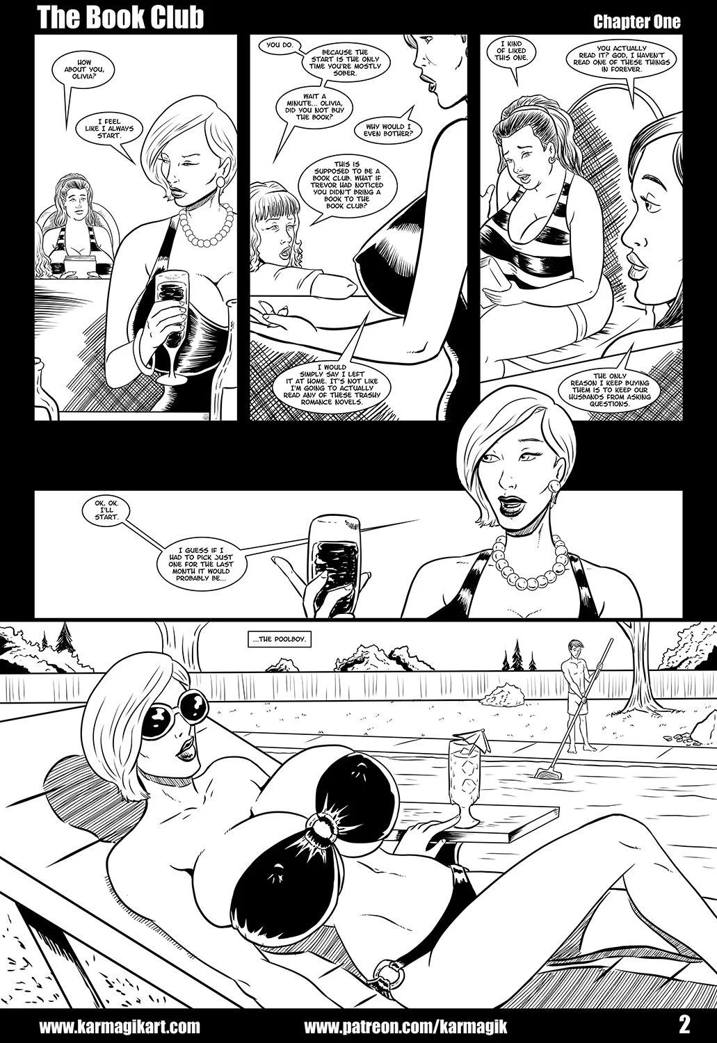 The Book Club [Karmagik] No Color - Chapter 1 - Page 2