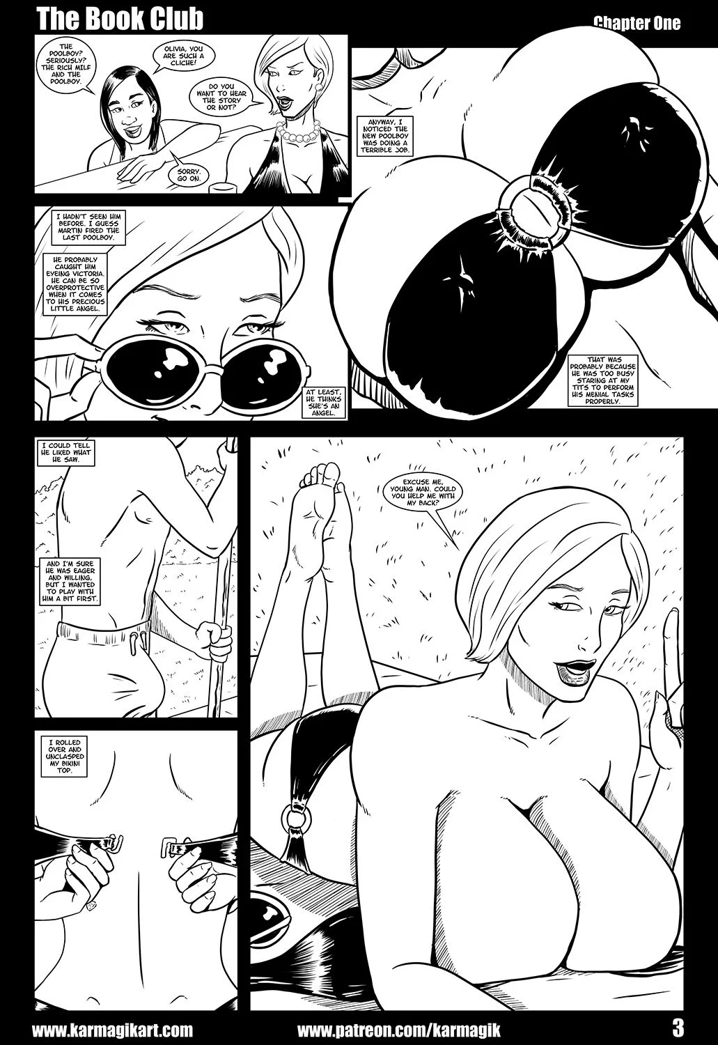 The Book Club [Karmagik] No Color - Chapter 1 - Page 3